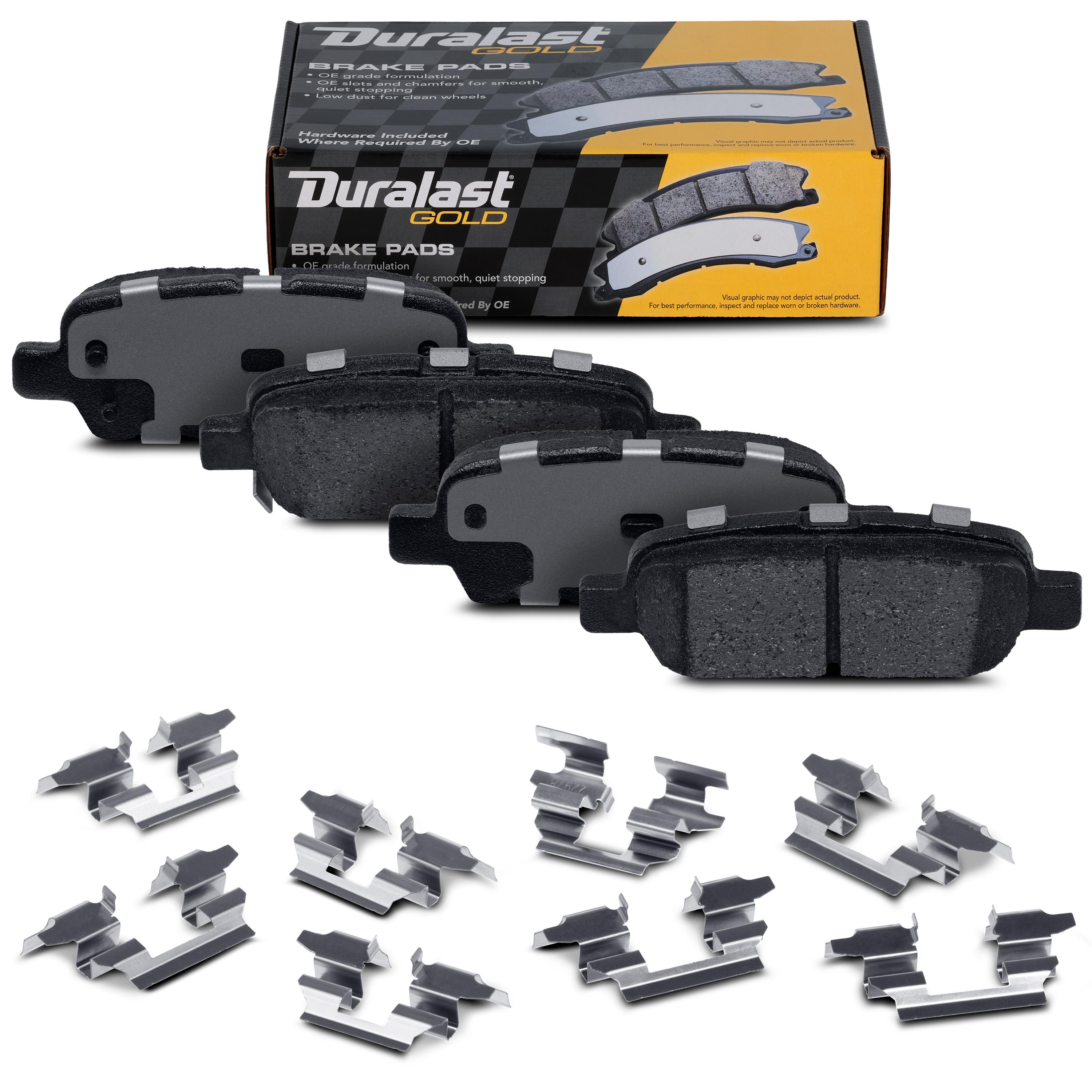 Duralast Gold Ceramic Brake Pads DG905 for Nissan Sentra