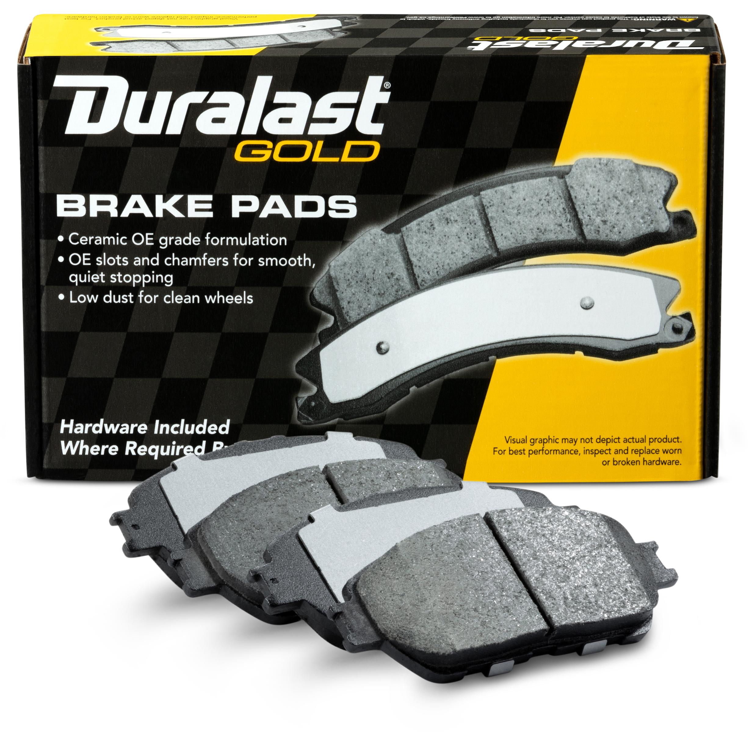 Duralast Gold Ceramic Brake Pads DG906 | AutoZone