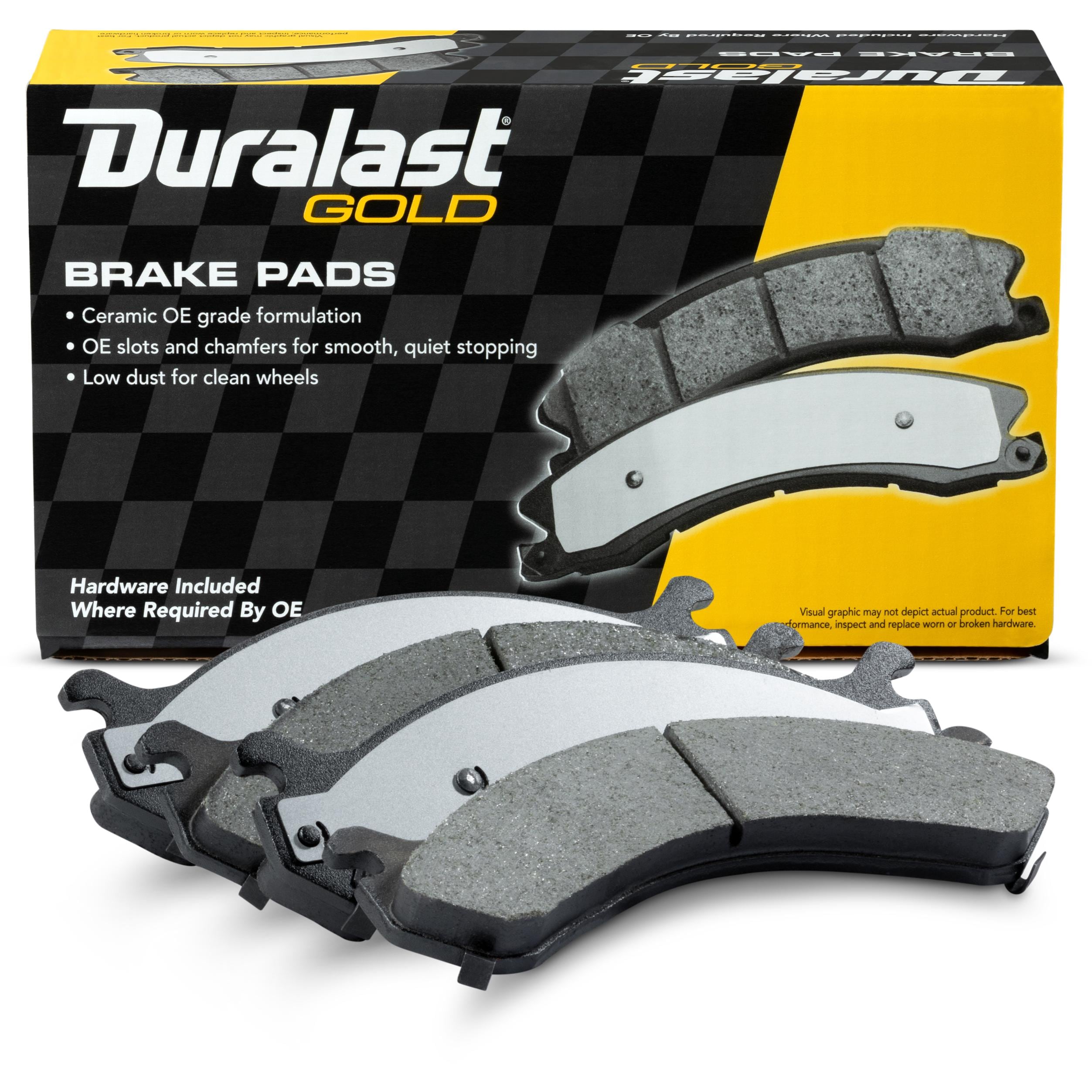 Duralast Gold Ceramic Brake Pads DG909 | AutoZone