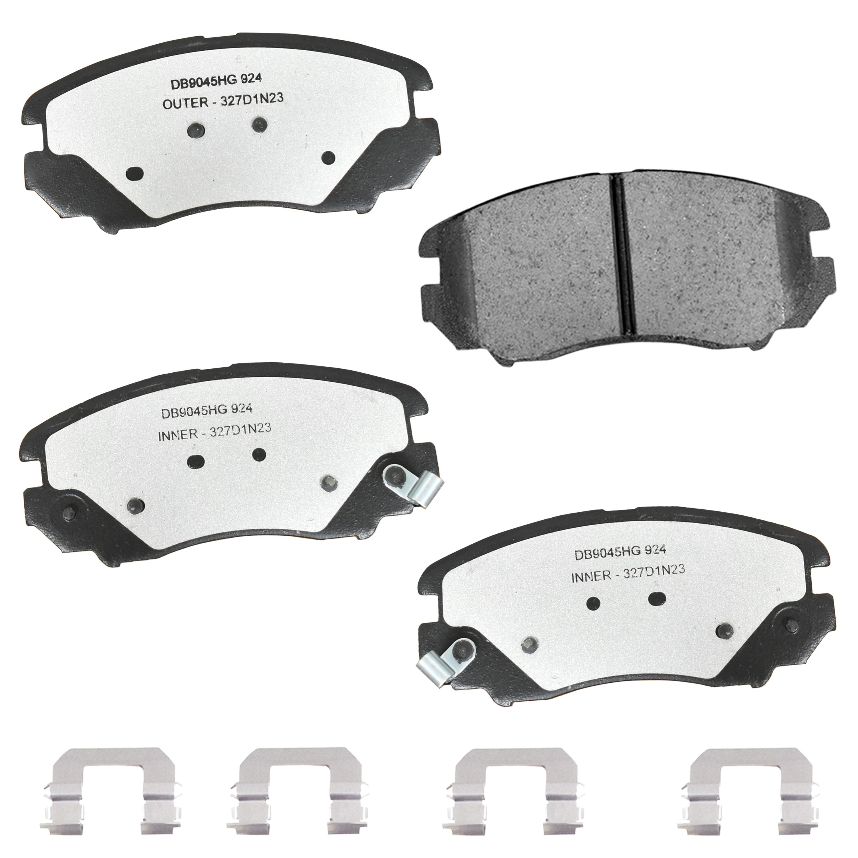 Duralast Gold Ceramic Brake Pads DG924 | AutoZone