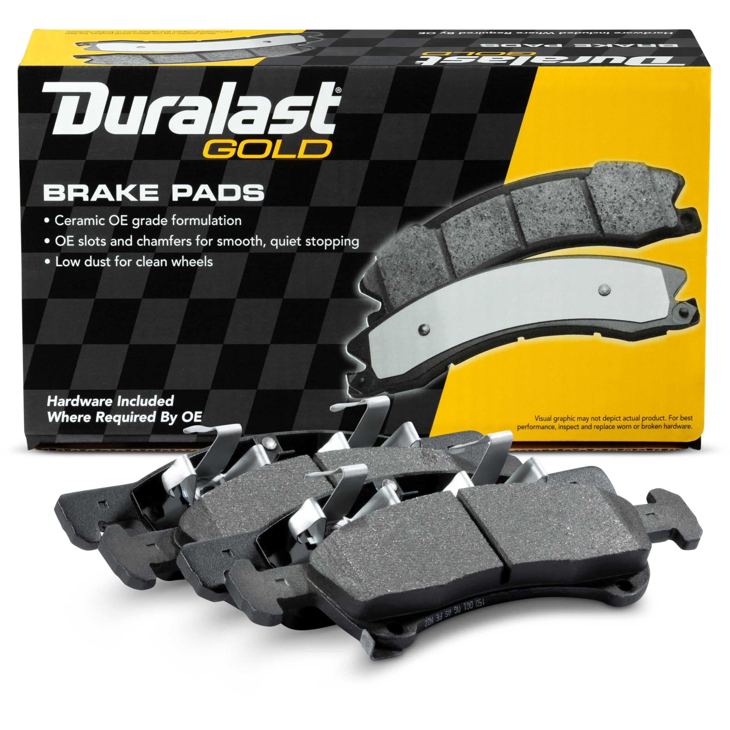 Duralast Gold Semi-Metallic Disc Brake Pad Set DG934 | AutoZone