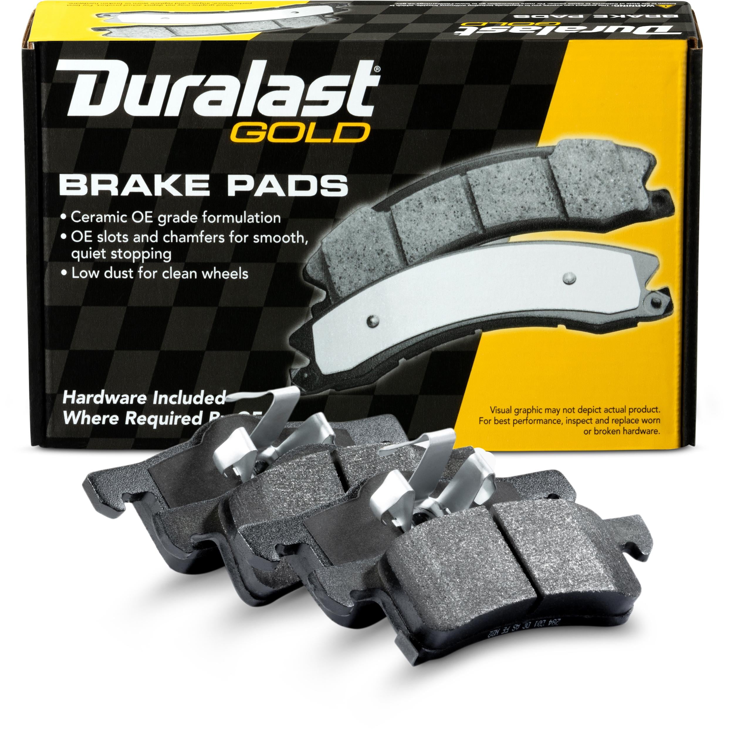Duralast Gold Semi-Metallic Disc Brake Pad Set DG935 | AutoZone