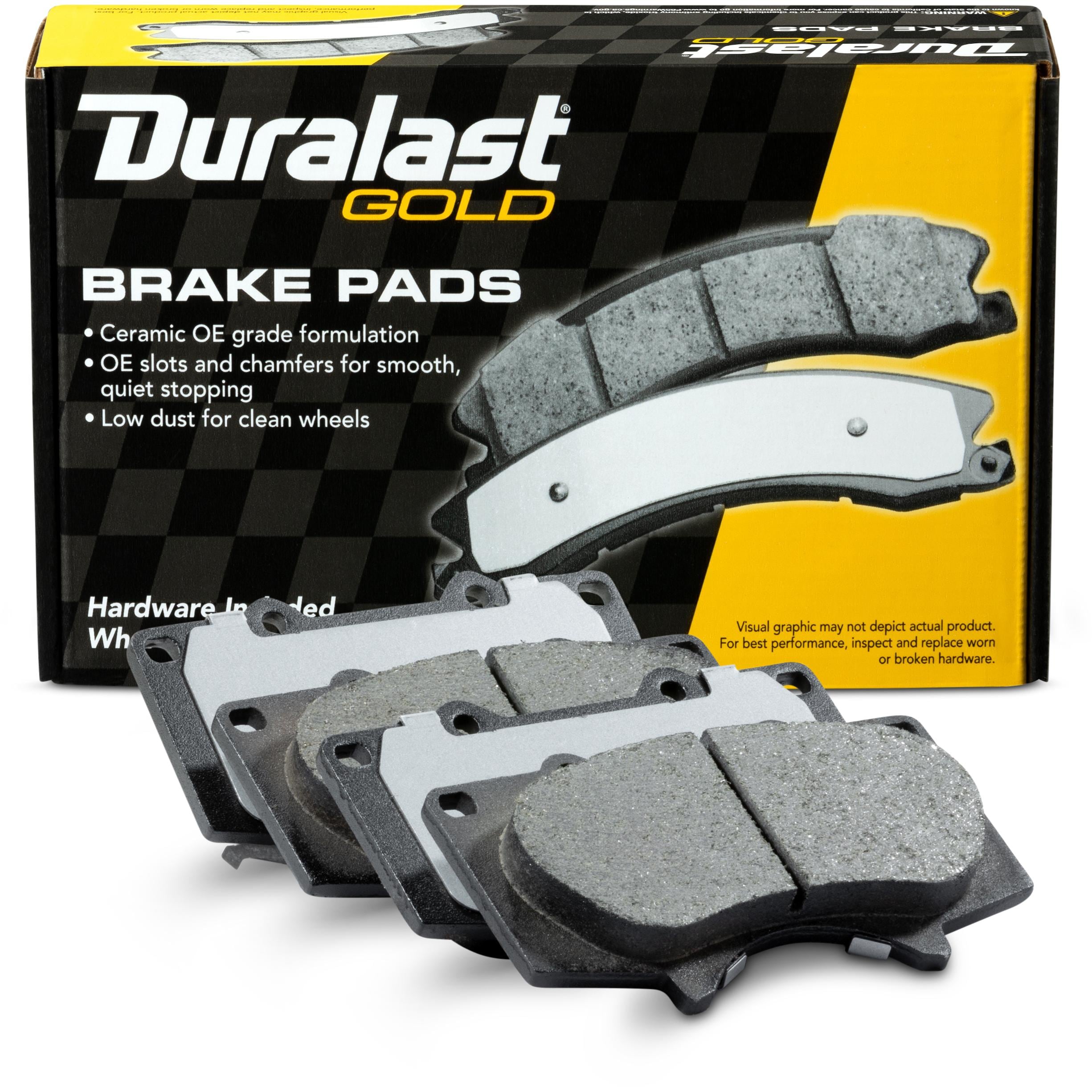Duralast Gold Ceramic Brake Pads DG976 | AutoZone