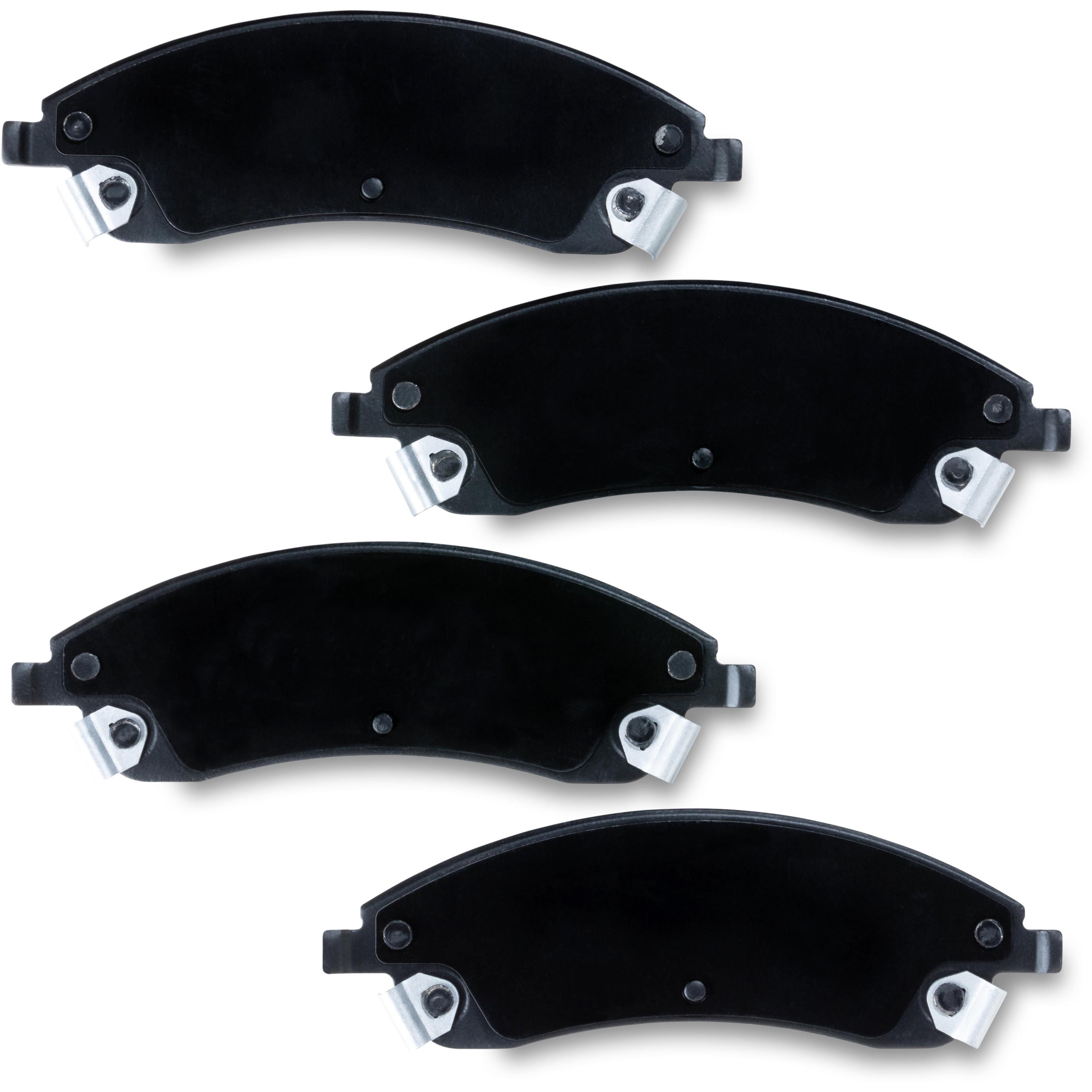 4M Autoparts D1019 Front Disc Brake Pads – Fits Cadillac SRX, STS, CTS & Pontiac Bonneville