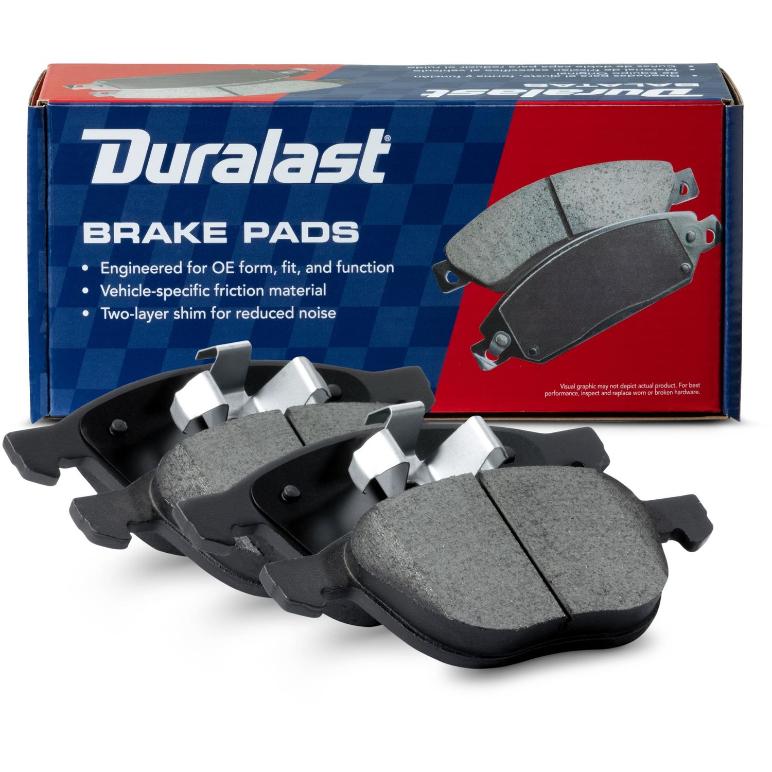 Duralast Ceramic Brake Pads MKD1044 for Audi A4