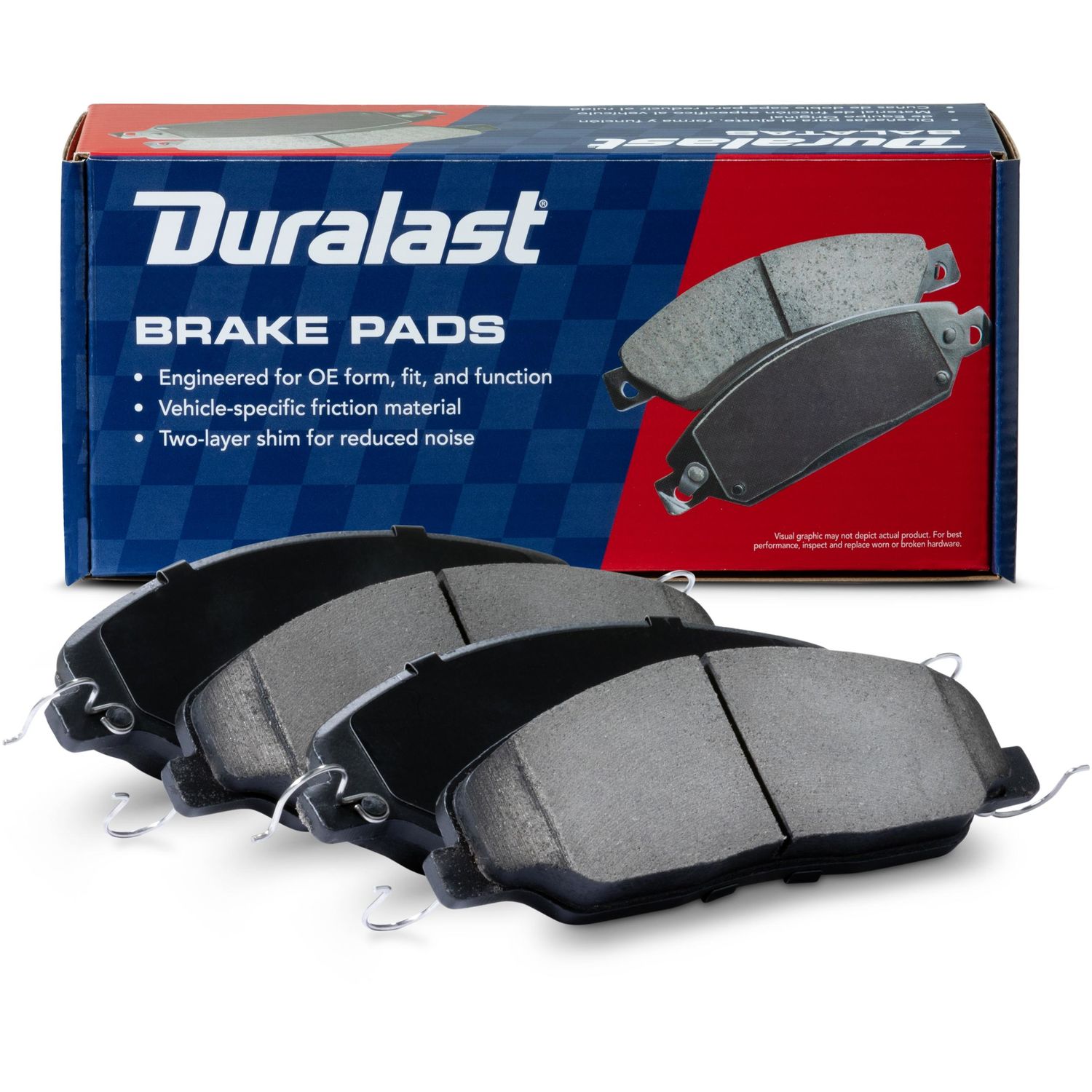 Duralast Ceramic Brake Pads MKD1081 | AutoZone