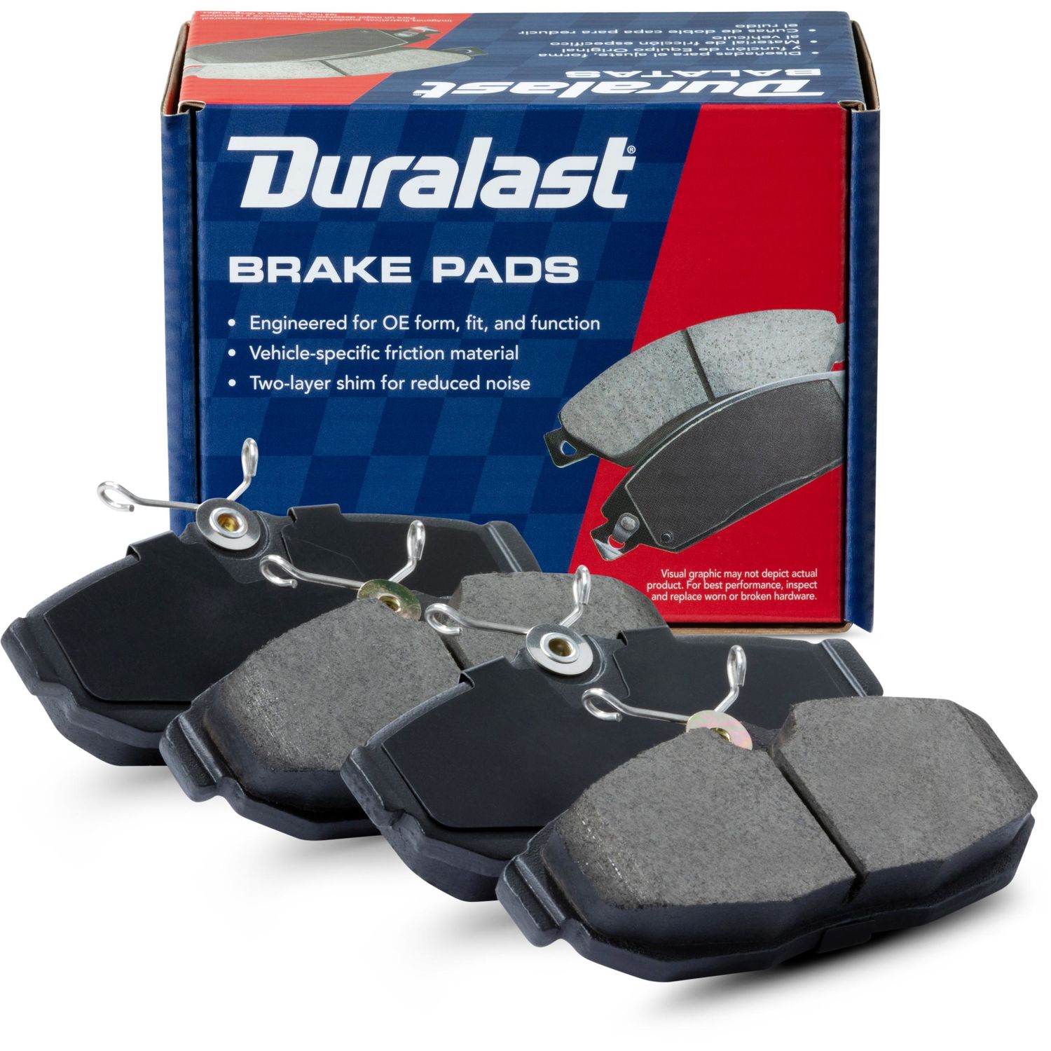 Duralast Ceramic Brake Pads MKD1082 | AutoZone