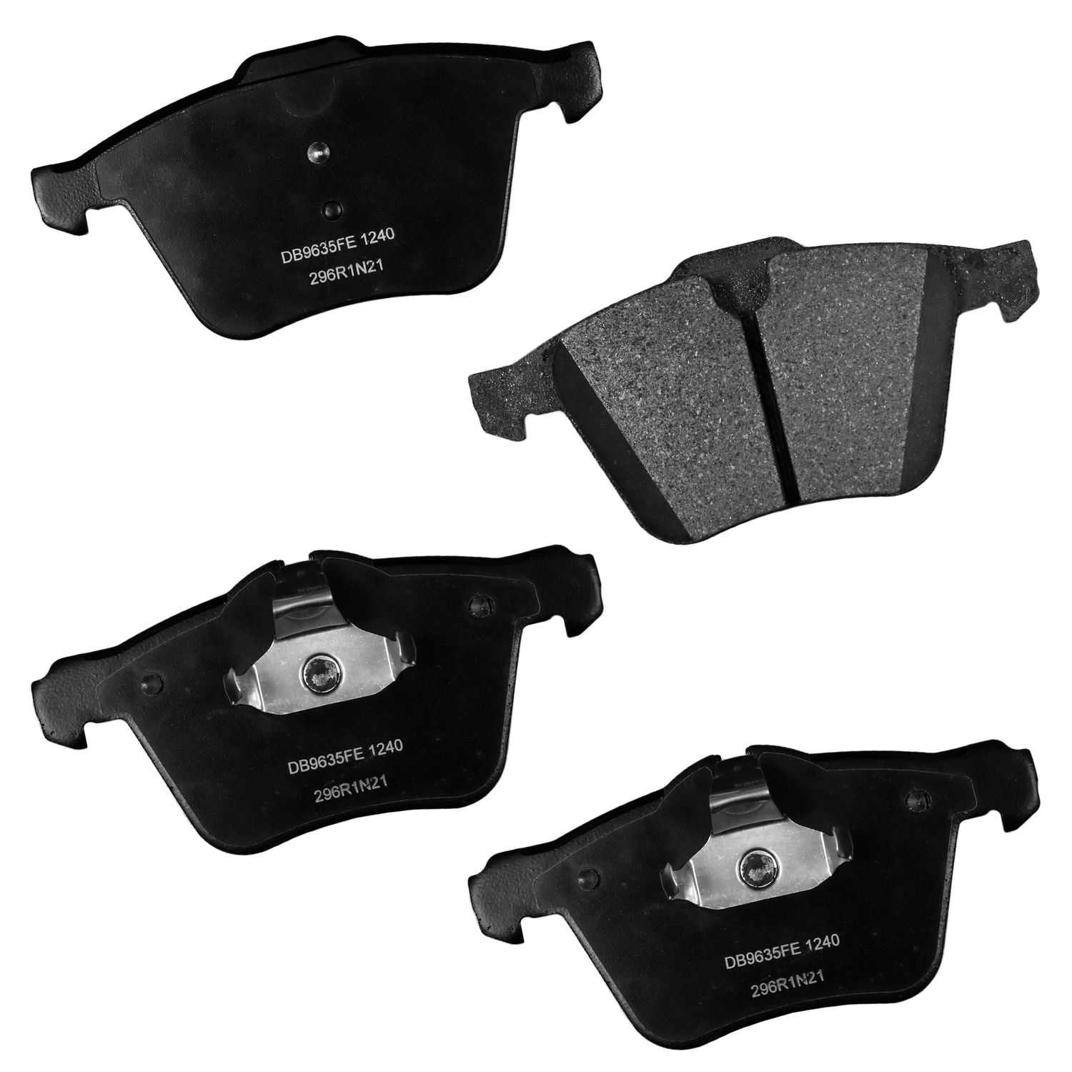 Duralast Ceramic Brake Pads MKD1240 for Jaguar XF