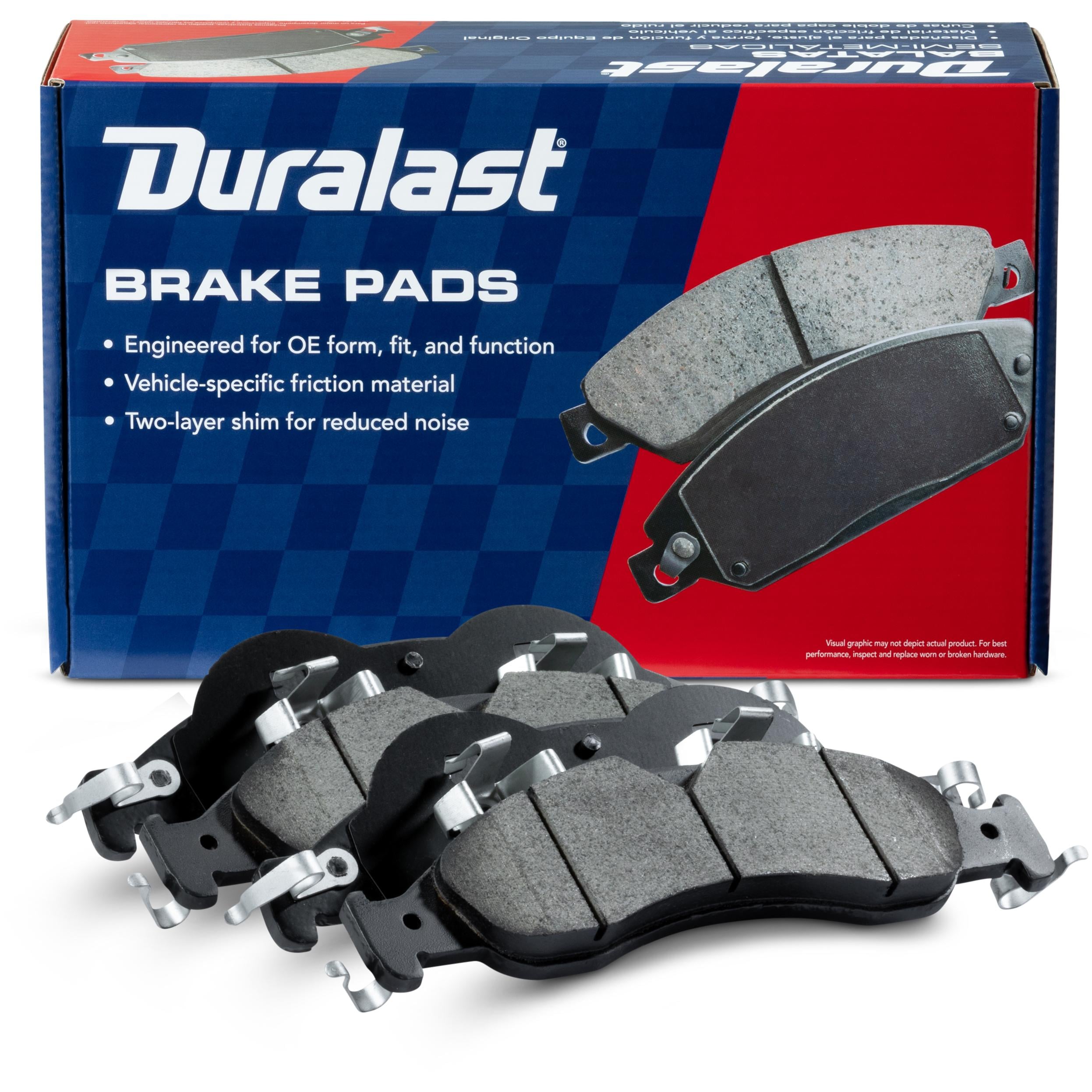 Duralast Ceramic Brake Pads MKD1278 | AutoZone