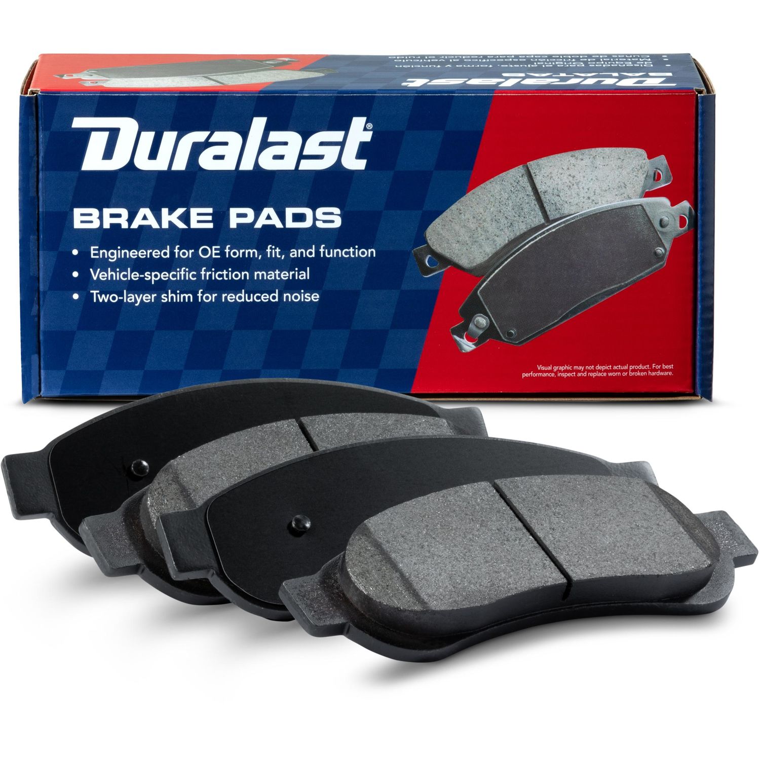 Duralast Semi-metallic Brake Pads MKD1334 | AutoZone