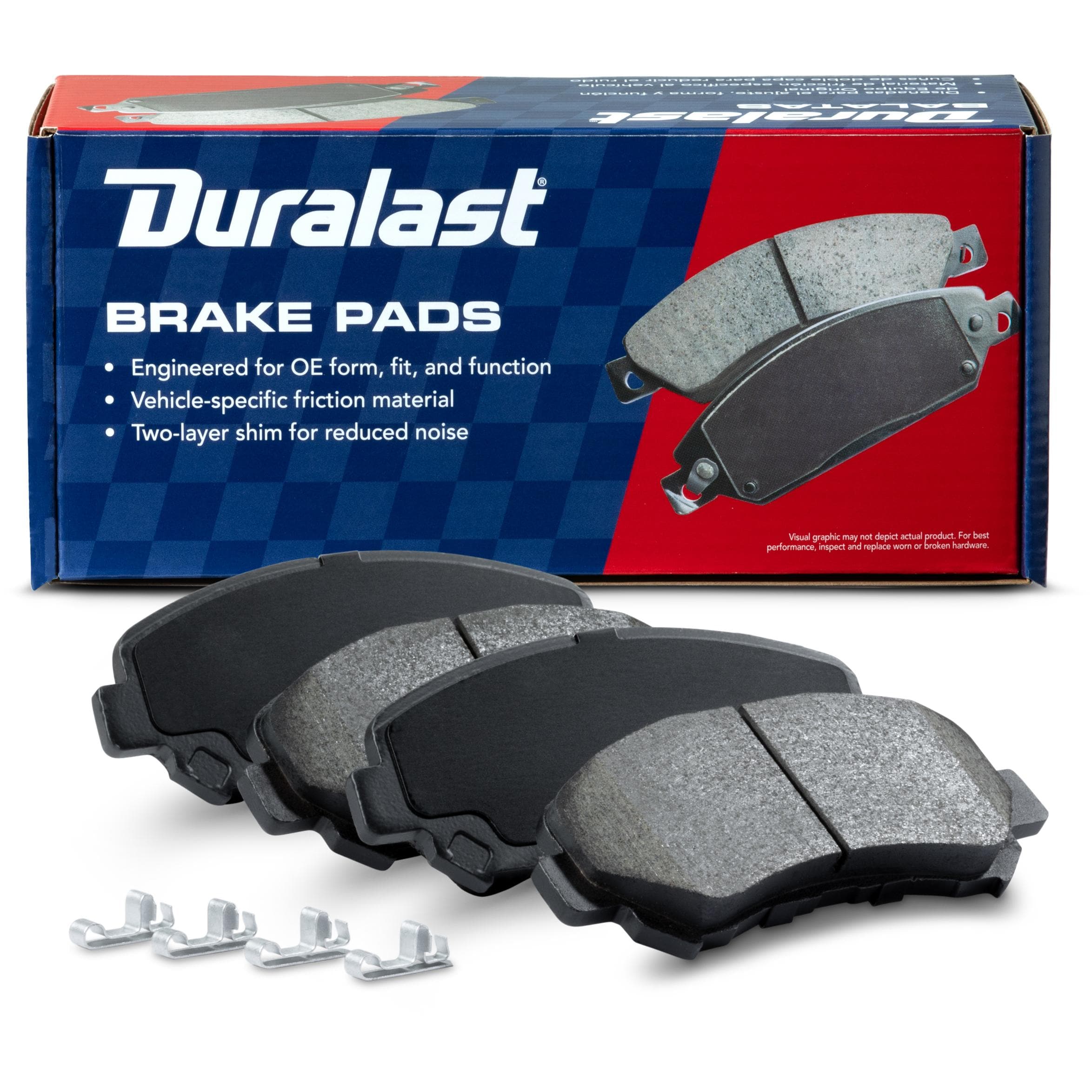 Duralast Ceramic Brake Pads MKD1374 | AutoZone