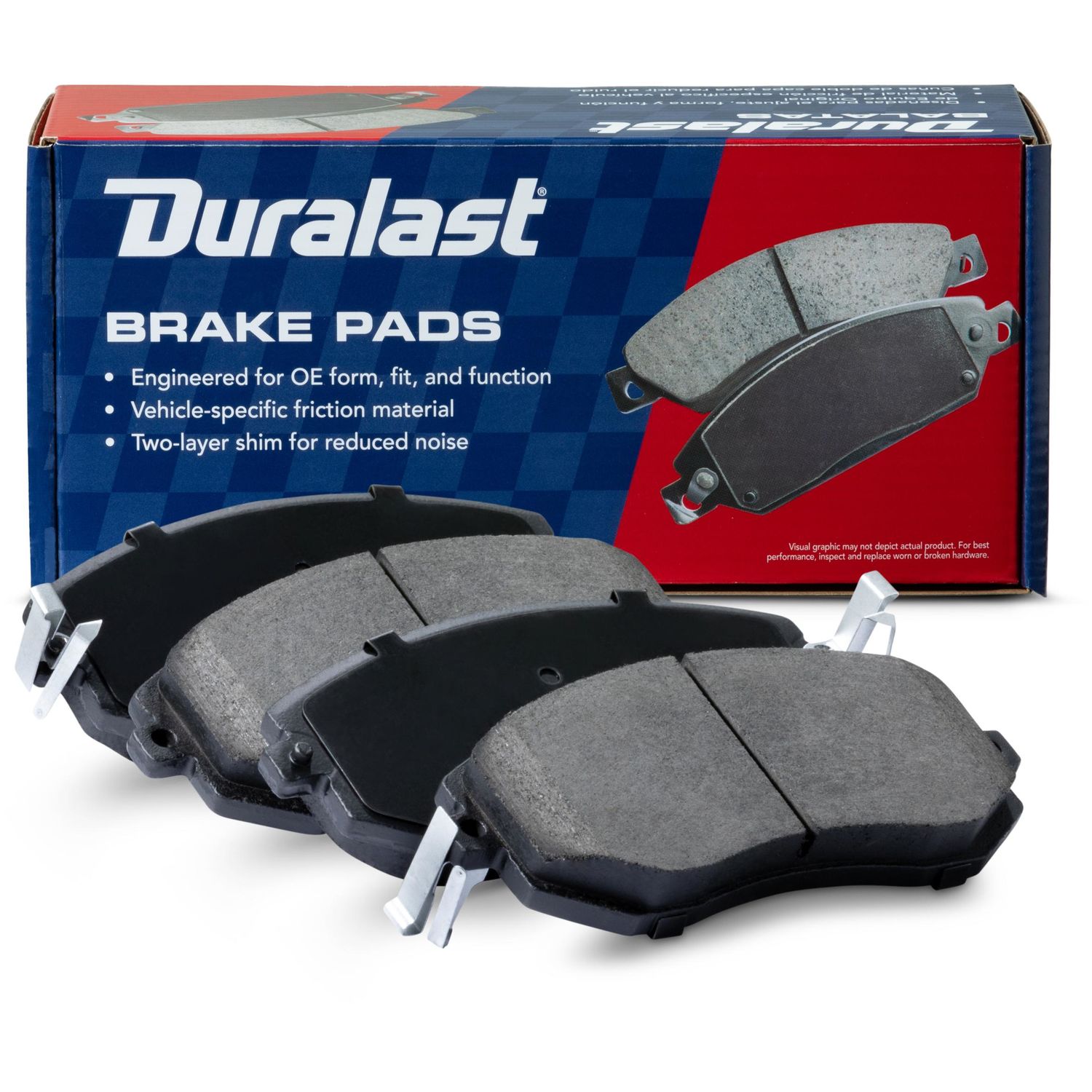 Duralast Ceramic Brake Pads MKD1539 | AutoZone