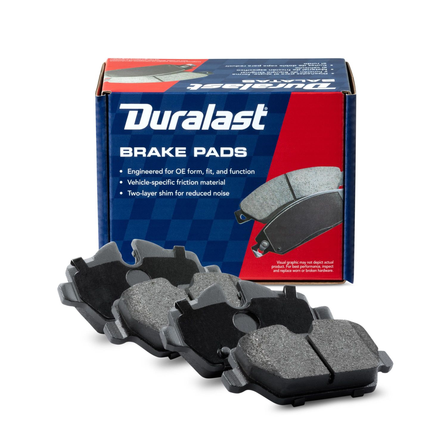 Duralast Semi-metallic Brake Pads MKD1554 | AutoZone