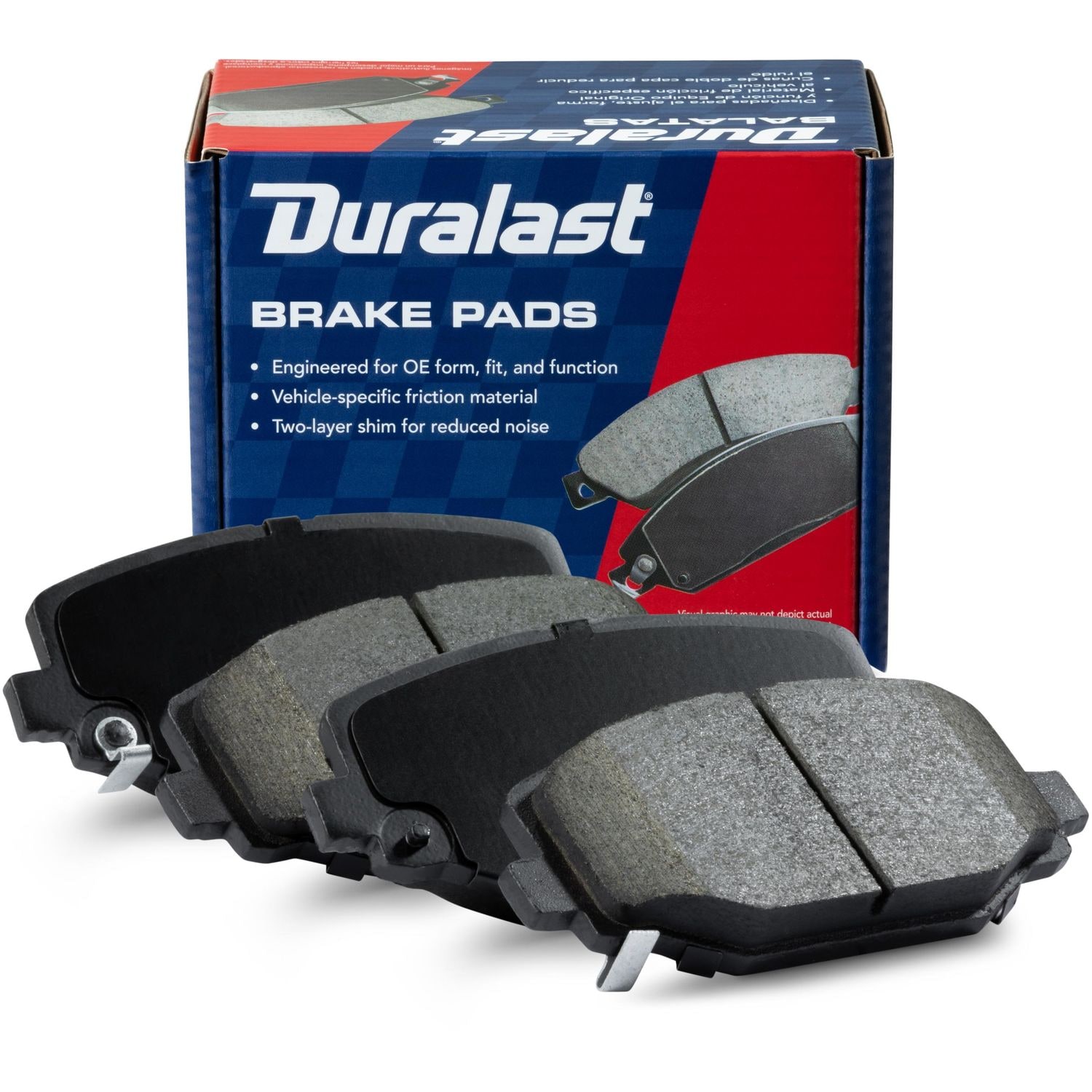 Duralast Ceramic Brake Pads MKD1596