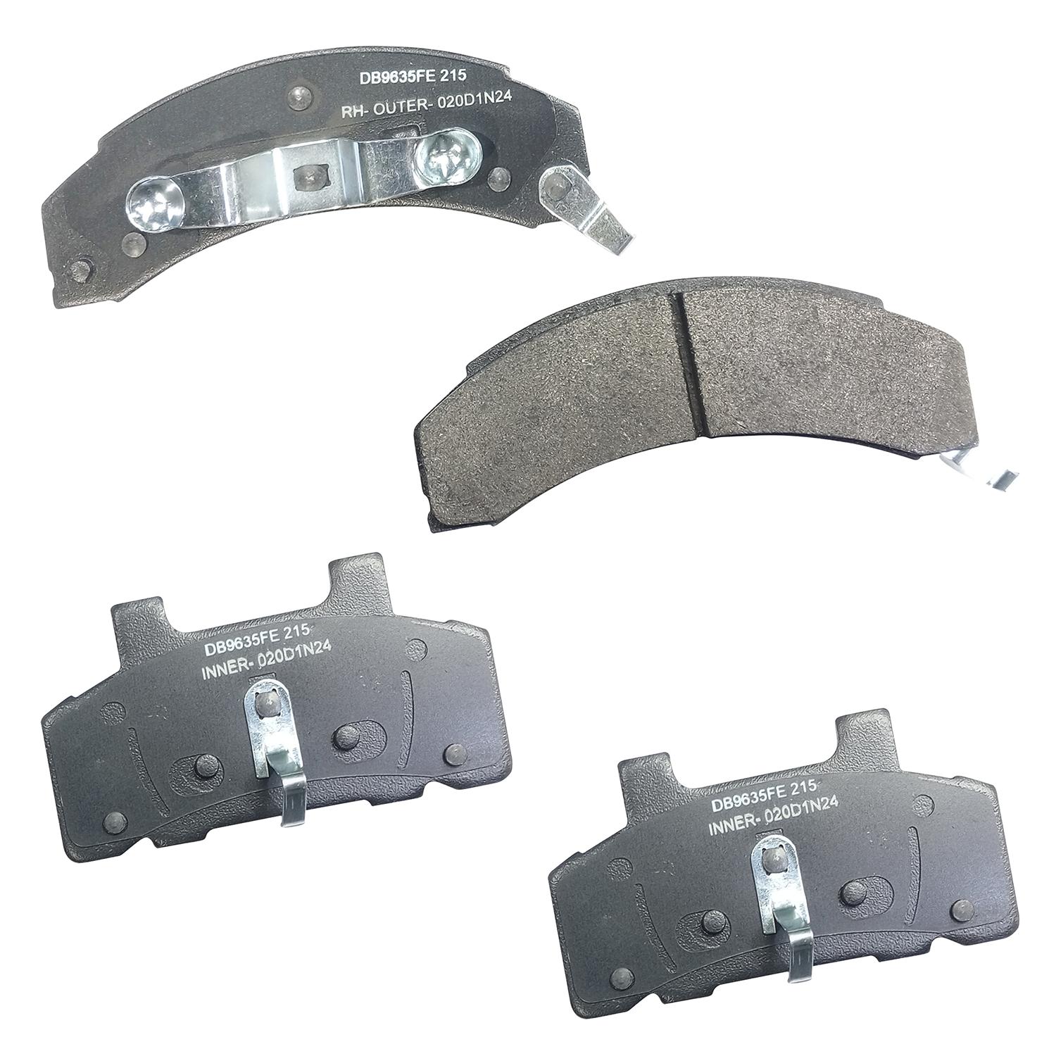 Duralast Semi-Metallic Brake Pads MKD215 | AutoZone