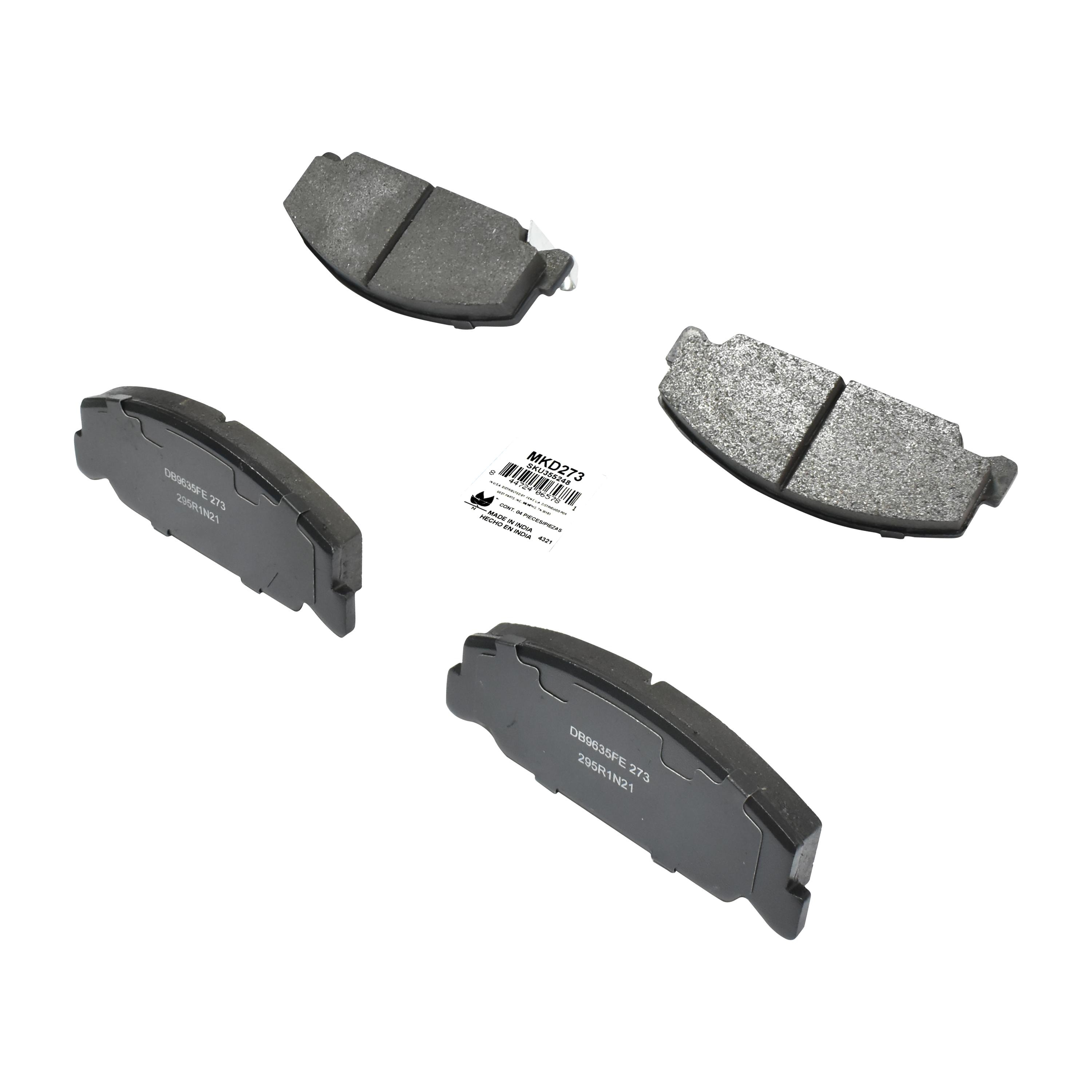 Duralast Semi-Metallic Brake Pads MKD273 | AutoZone