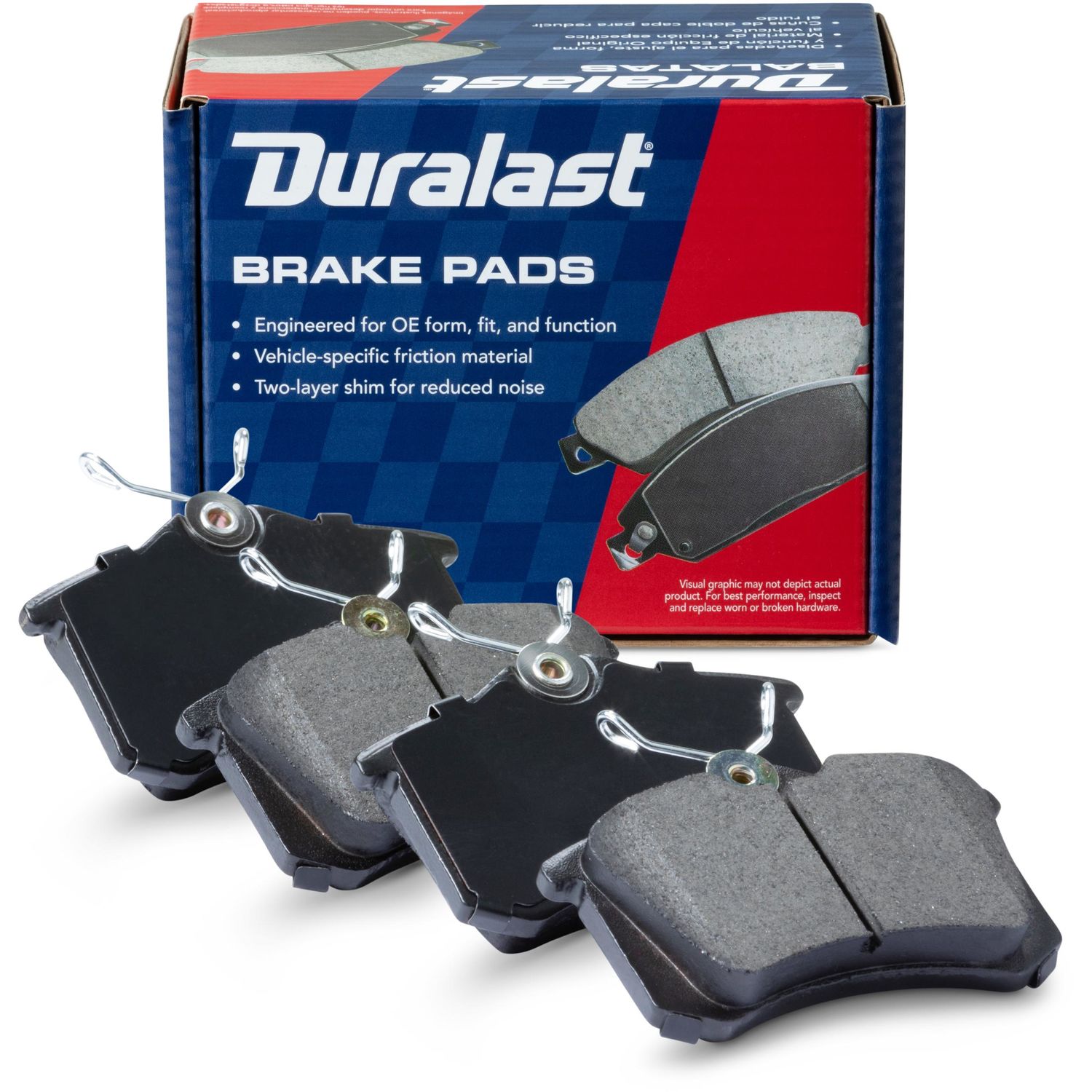 Duralast Semi-metallic Brake Pads MKD340 | AutoZone