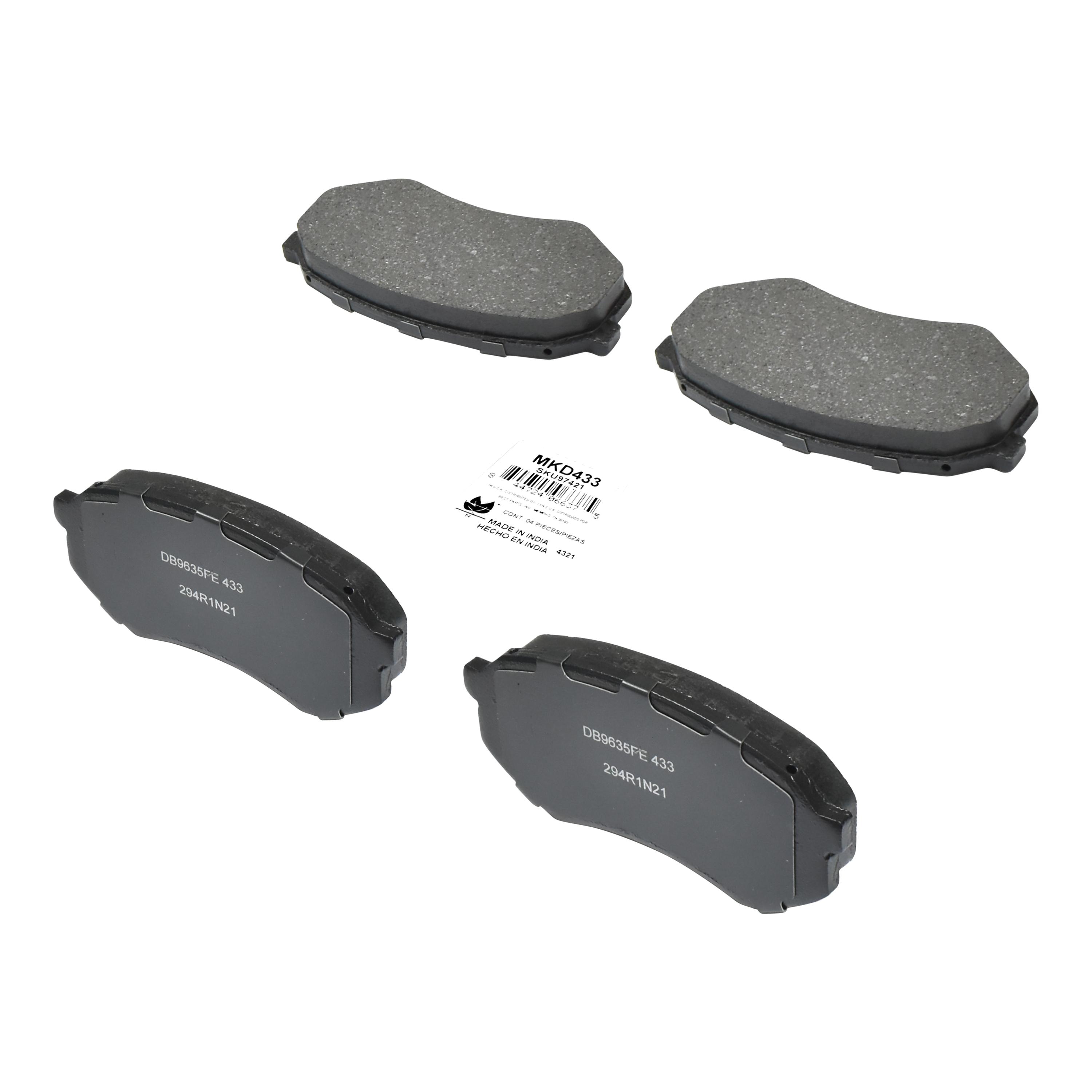 Duralast Ceramic Brake Pads MKD433 | AutoZone