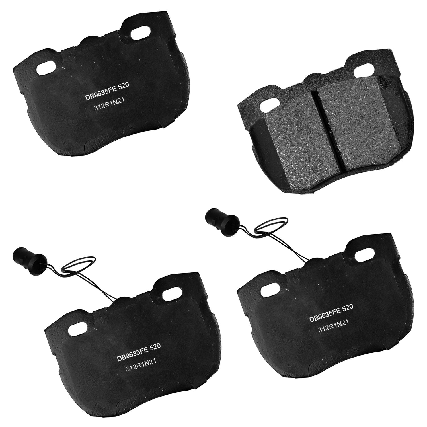 Duralast Semi-metallic Brake Pads MKD520 for Chevrolet cruze