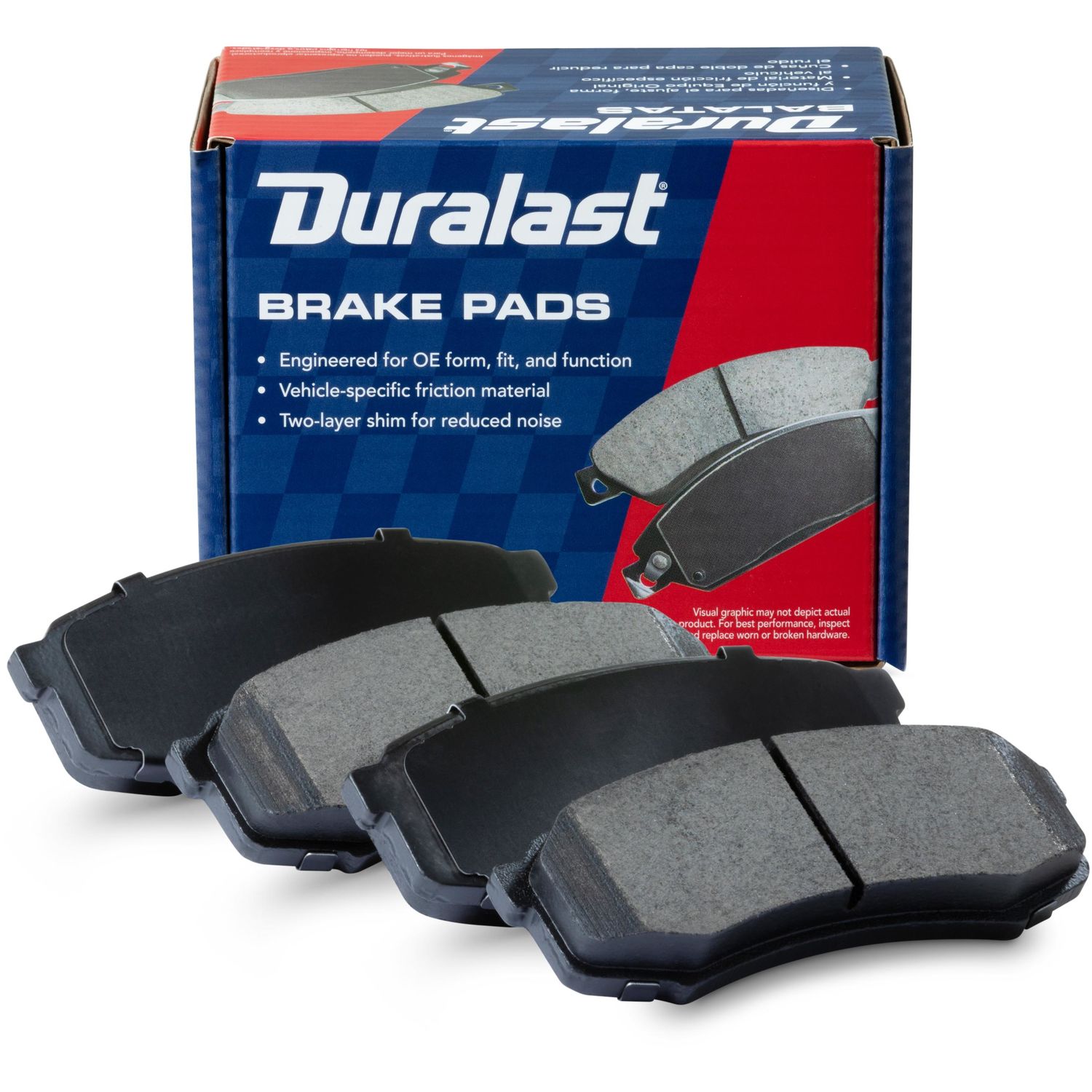 Duralast Ceramic Brake Pads MKD606 | AutoZone