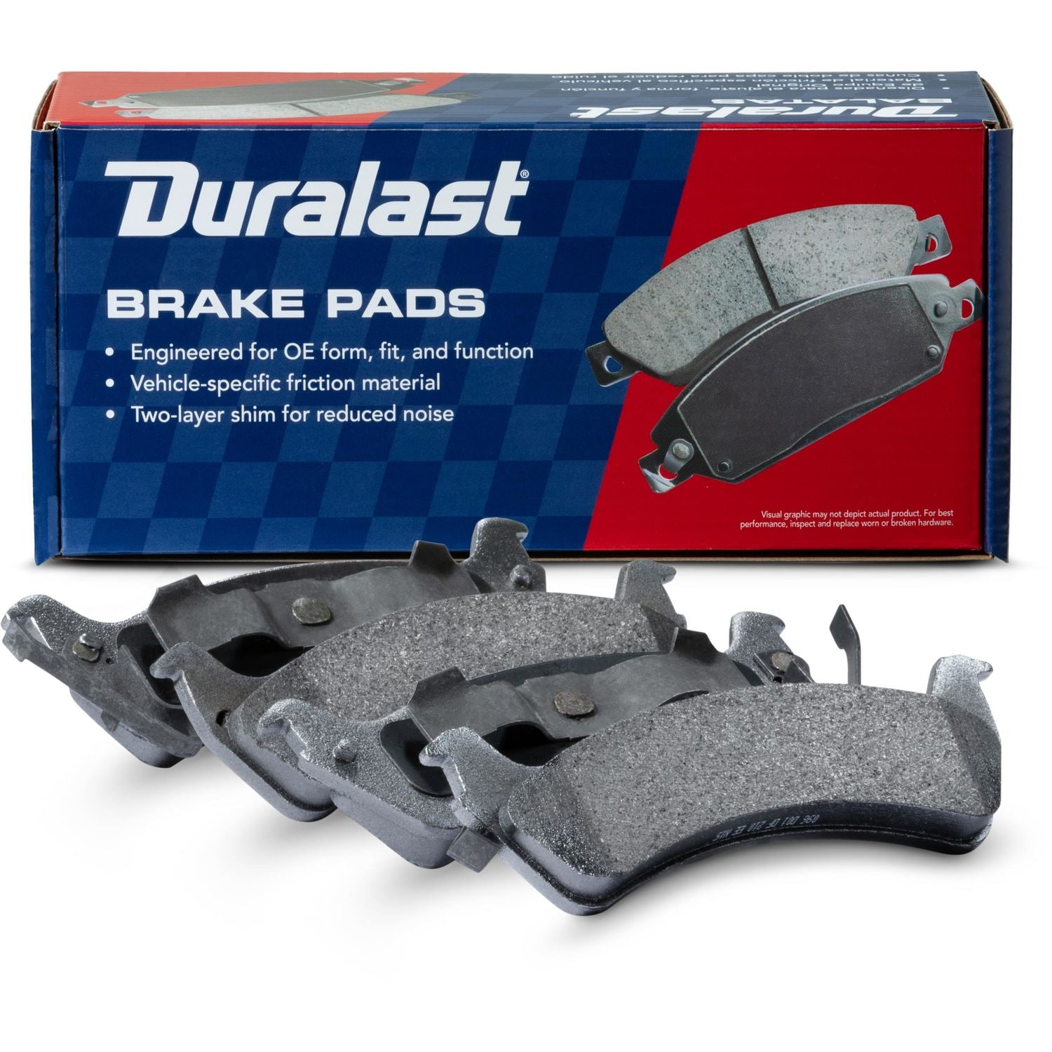 Duralast Semi-metallic Brake Pads MKD666 | AutoZone