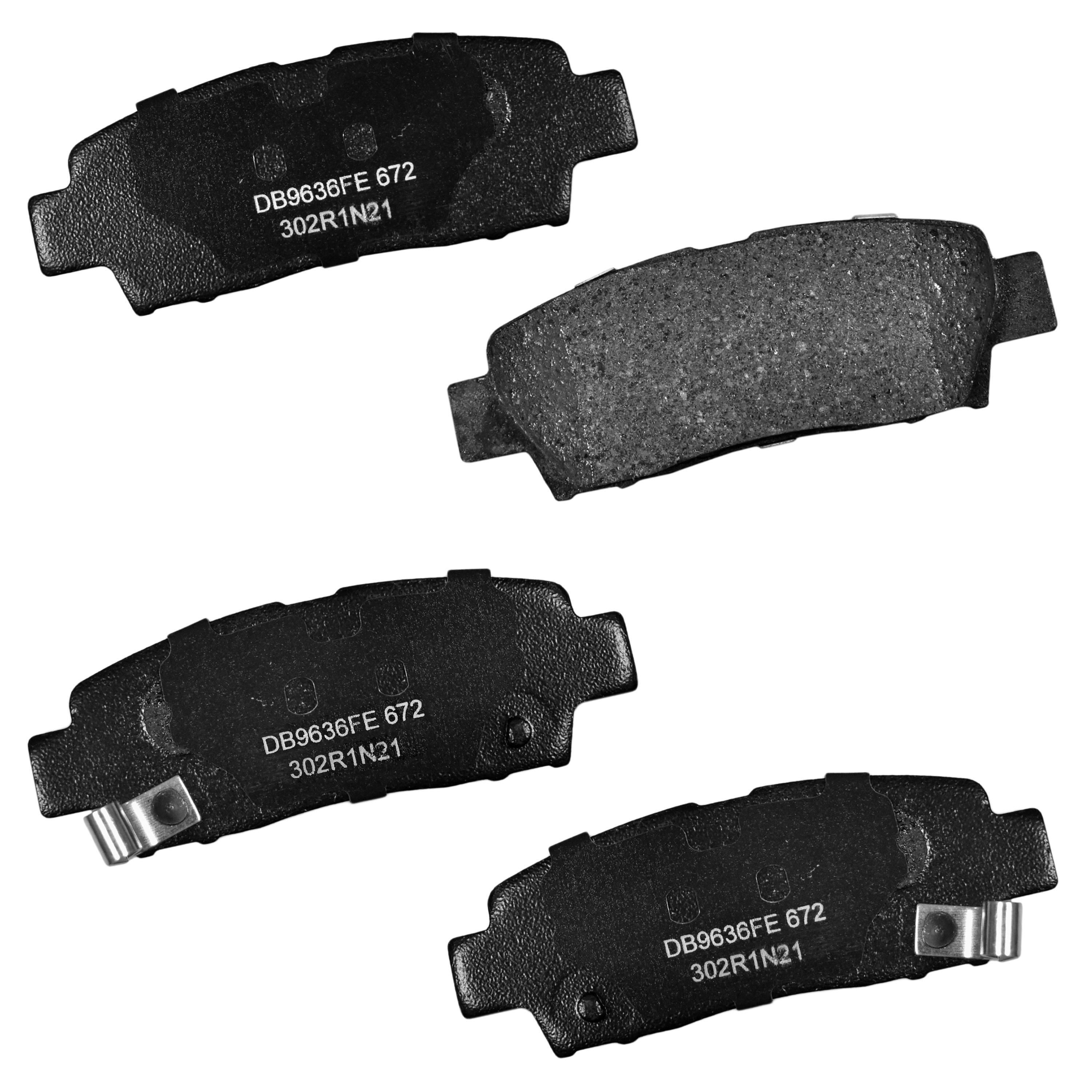 Duralast Ceramic Brake Pads MKD672 | AutoZone