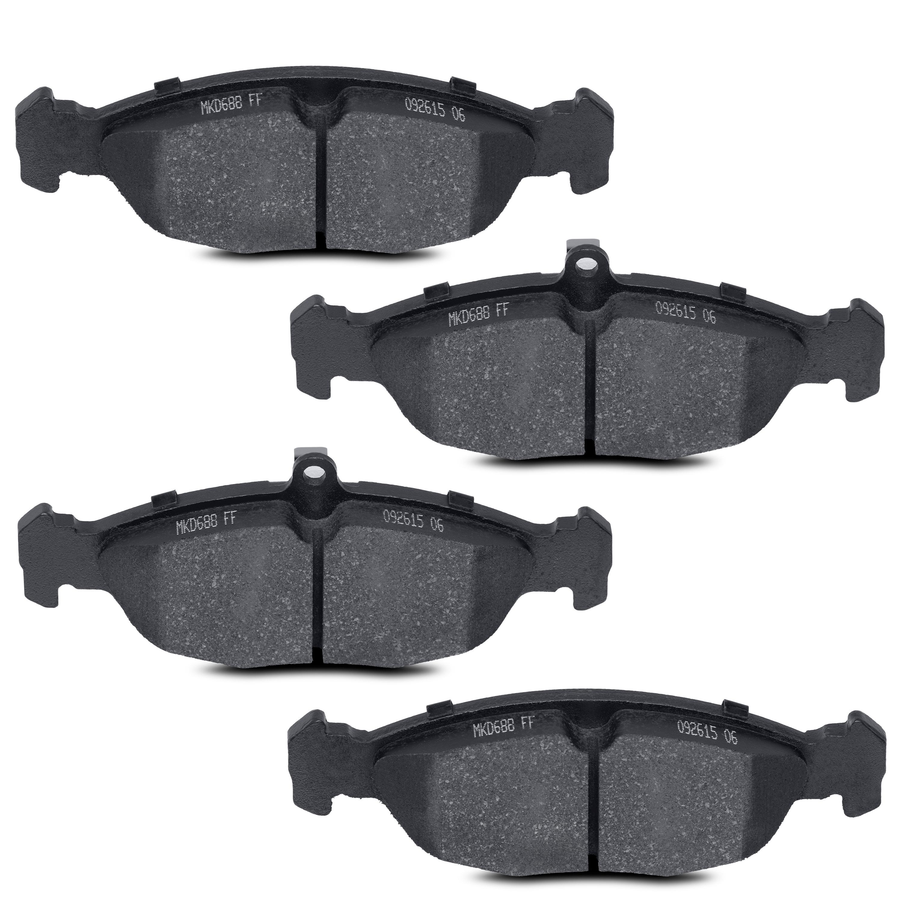Duralast Ceramic Brake Pads MKD688 | AutoZone