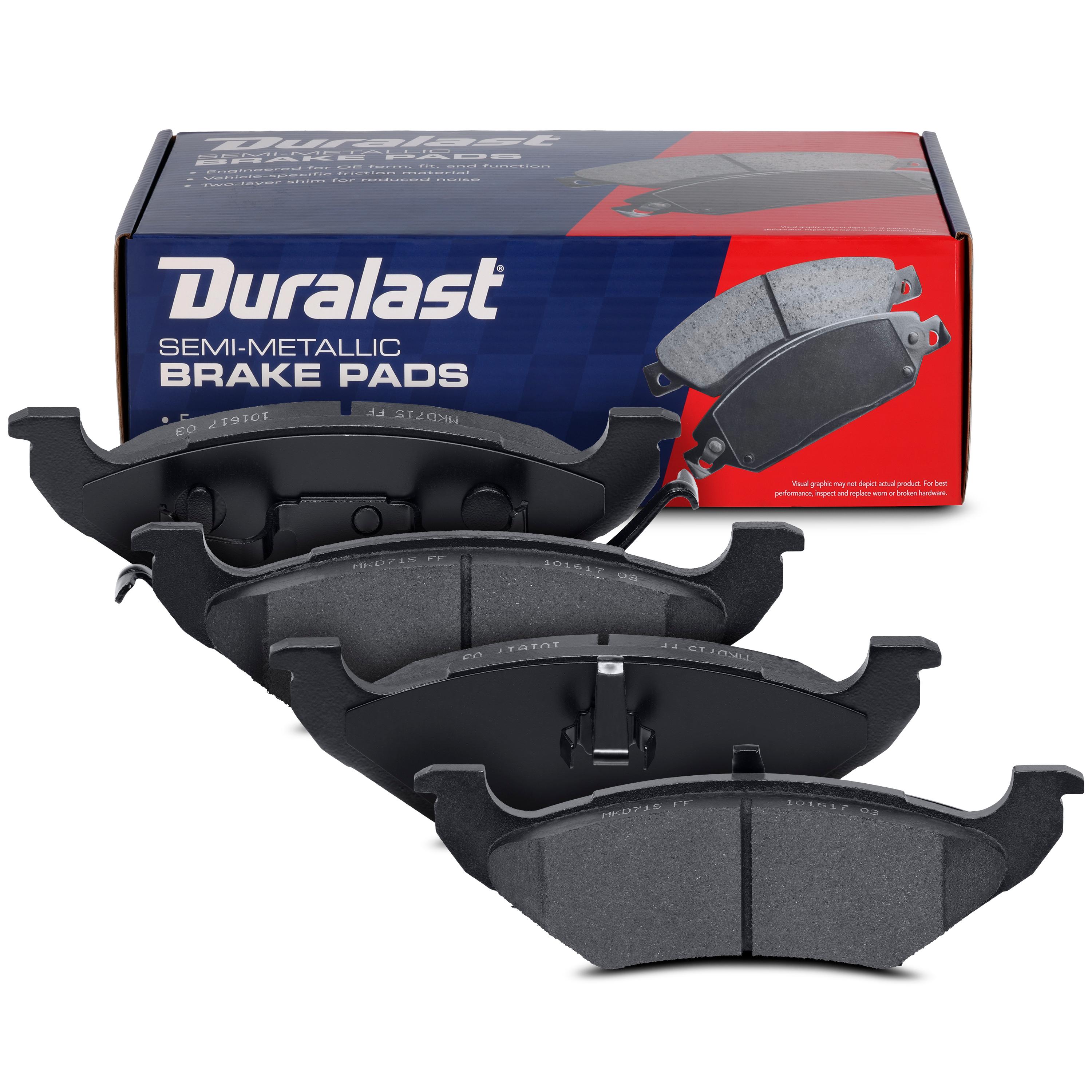 Duralast Semi-Metallic Brake Pads MKD715 | AutoZone