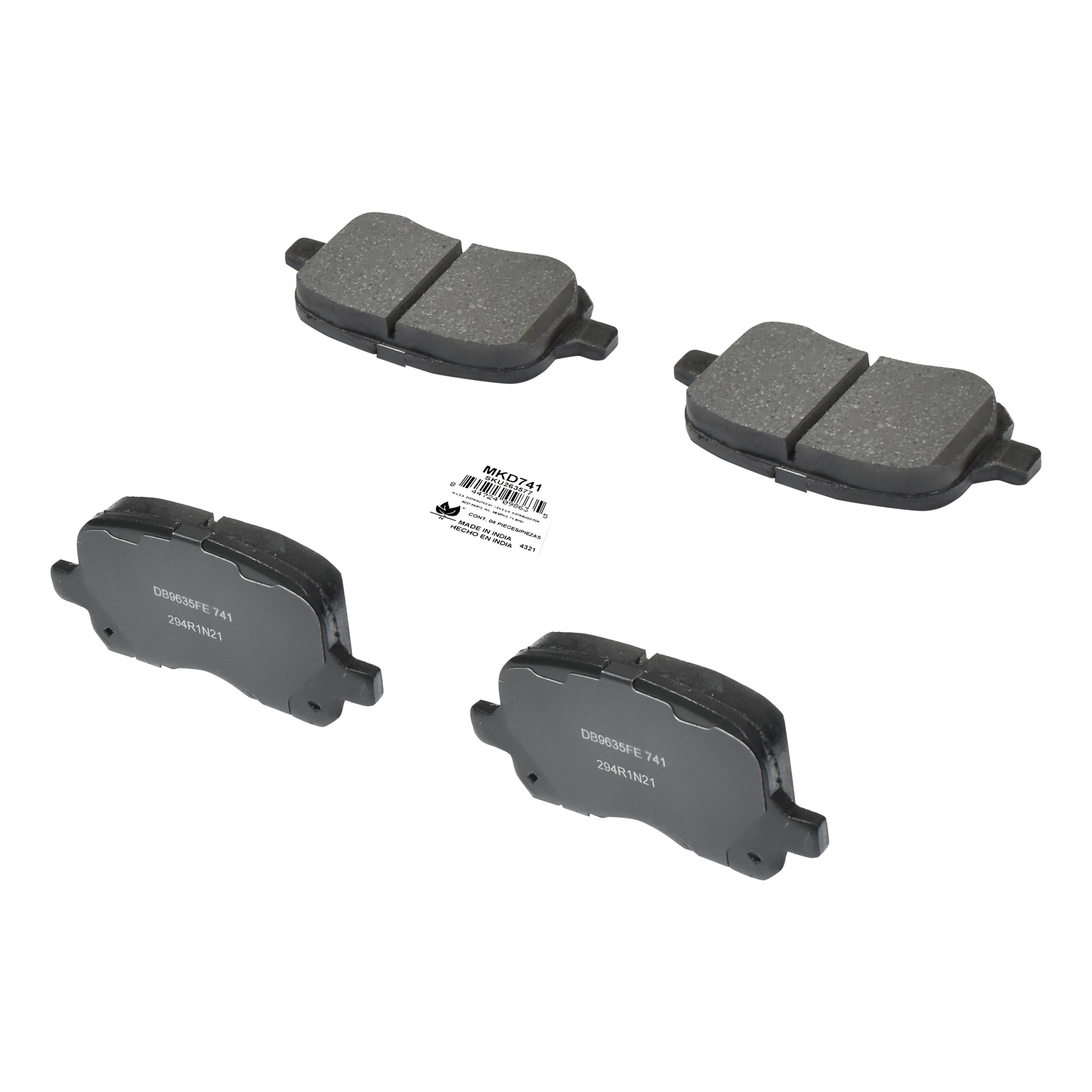 Duralast Semi-Metallic Brake Pads MKD741 | AutoZone