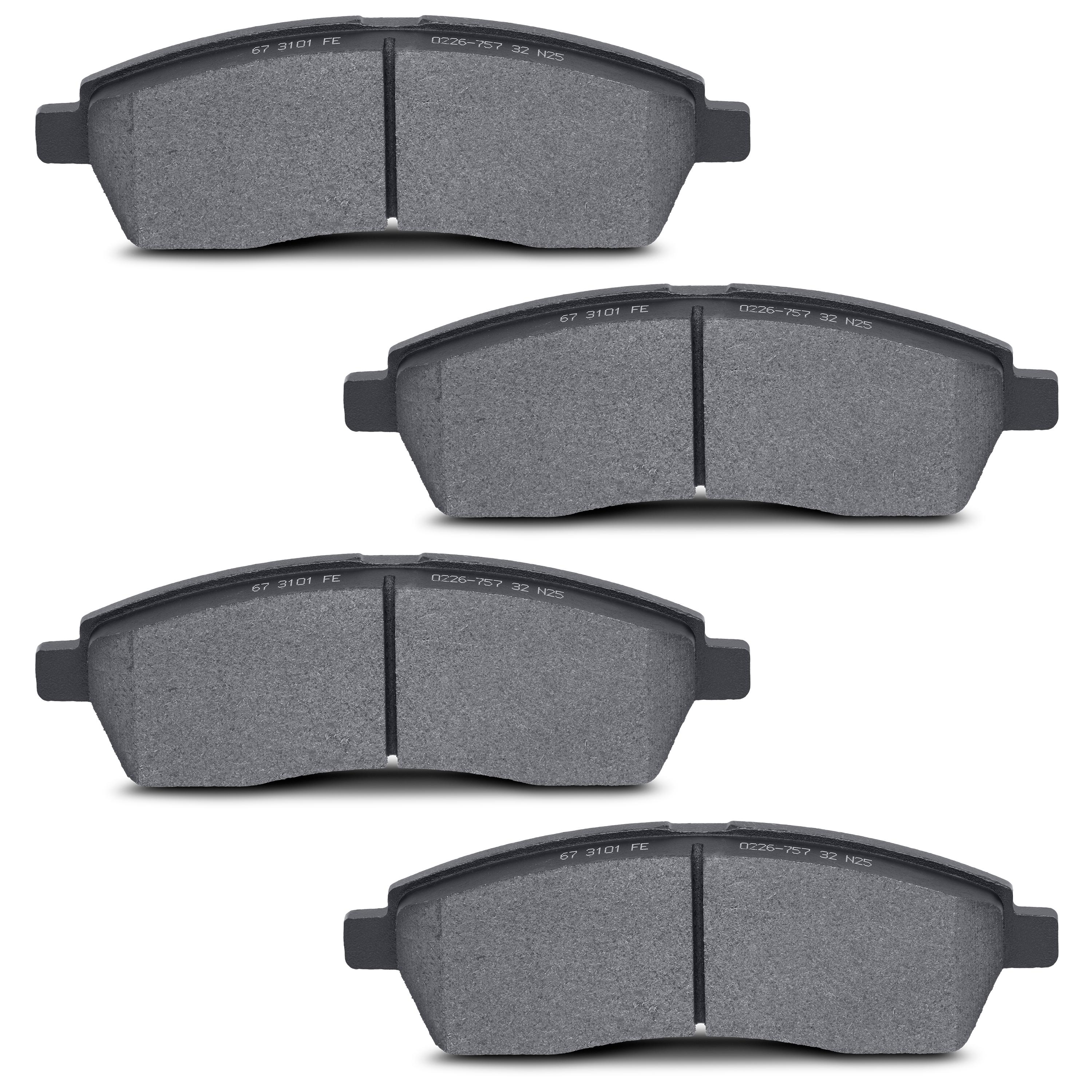 Duralast Semi-metallic Brake Pads MKD757 | AutoZone