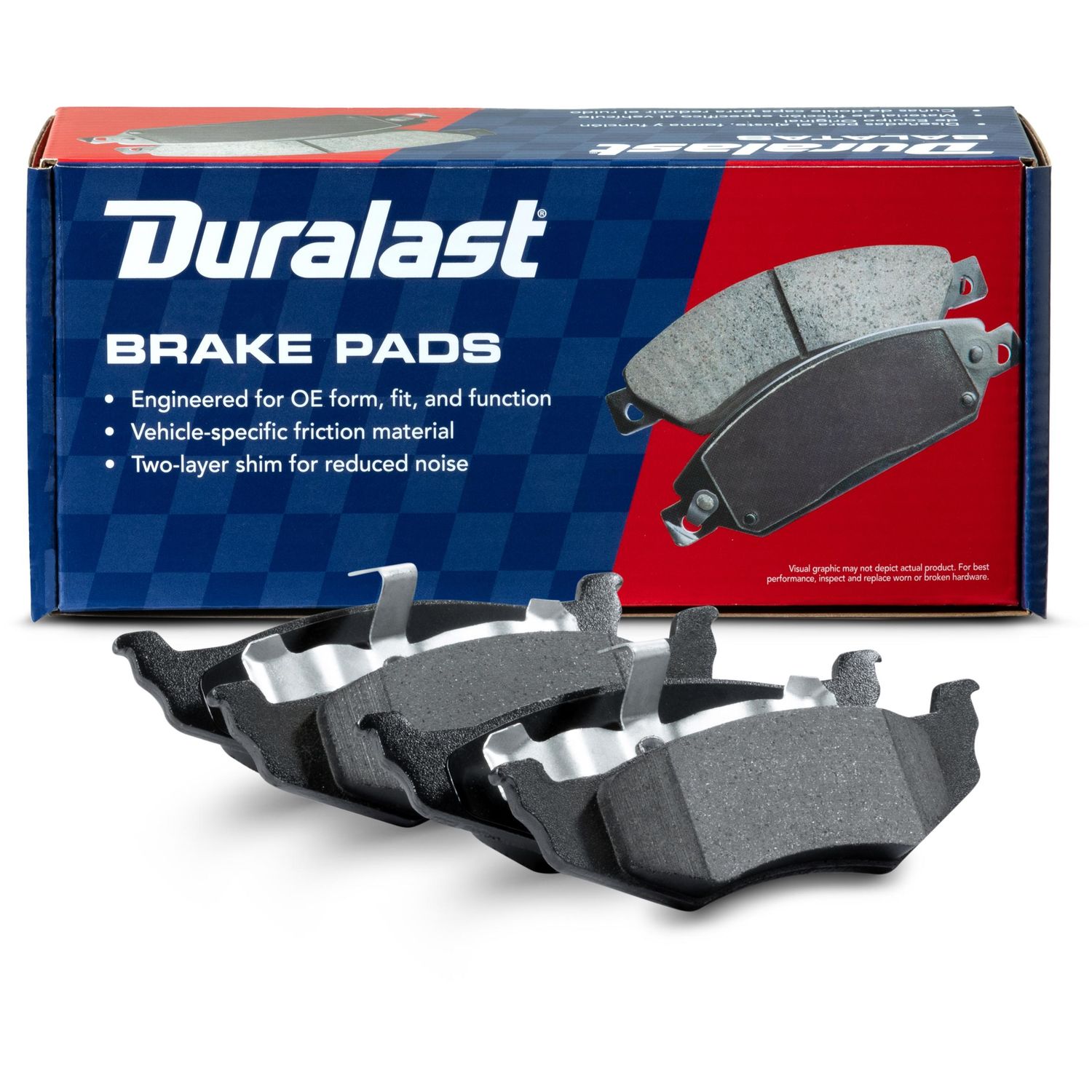 Duralast Semi-metallic Brake Pads MKD782 | AutoZone