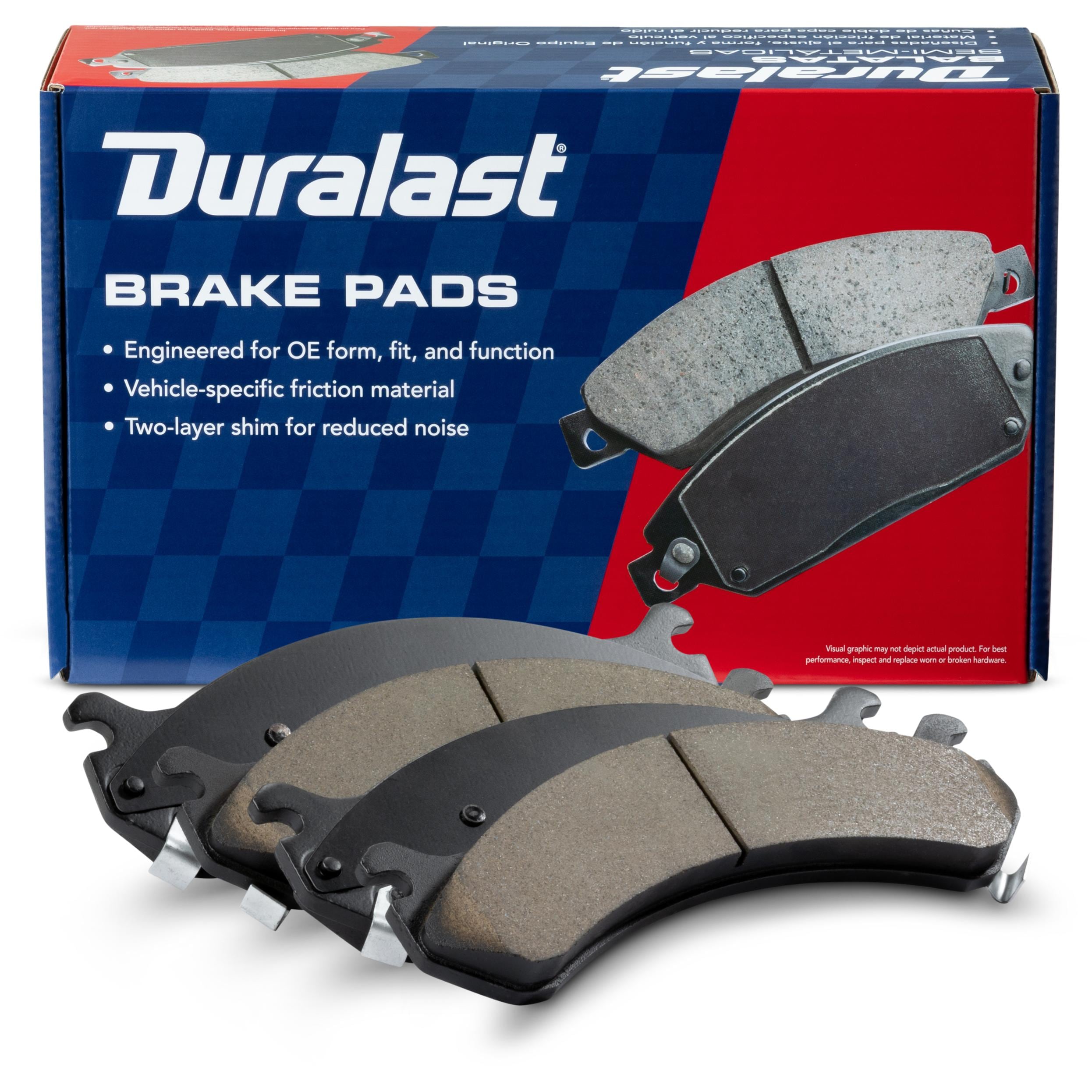 Duralast Ceramic Brake Pads MKD784 | AutoZone