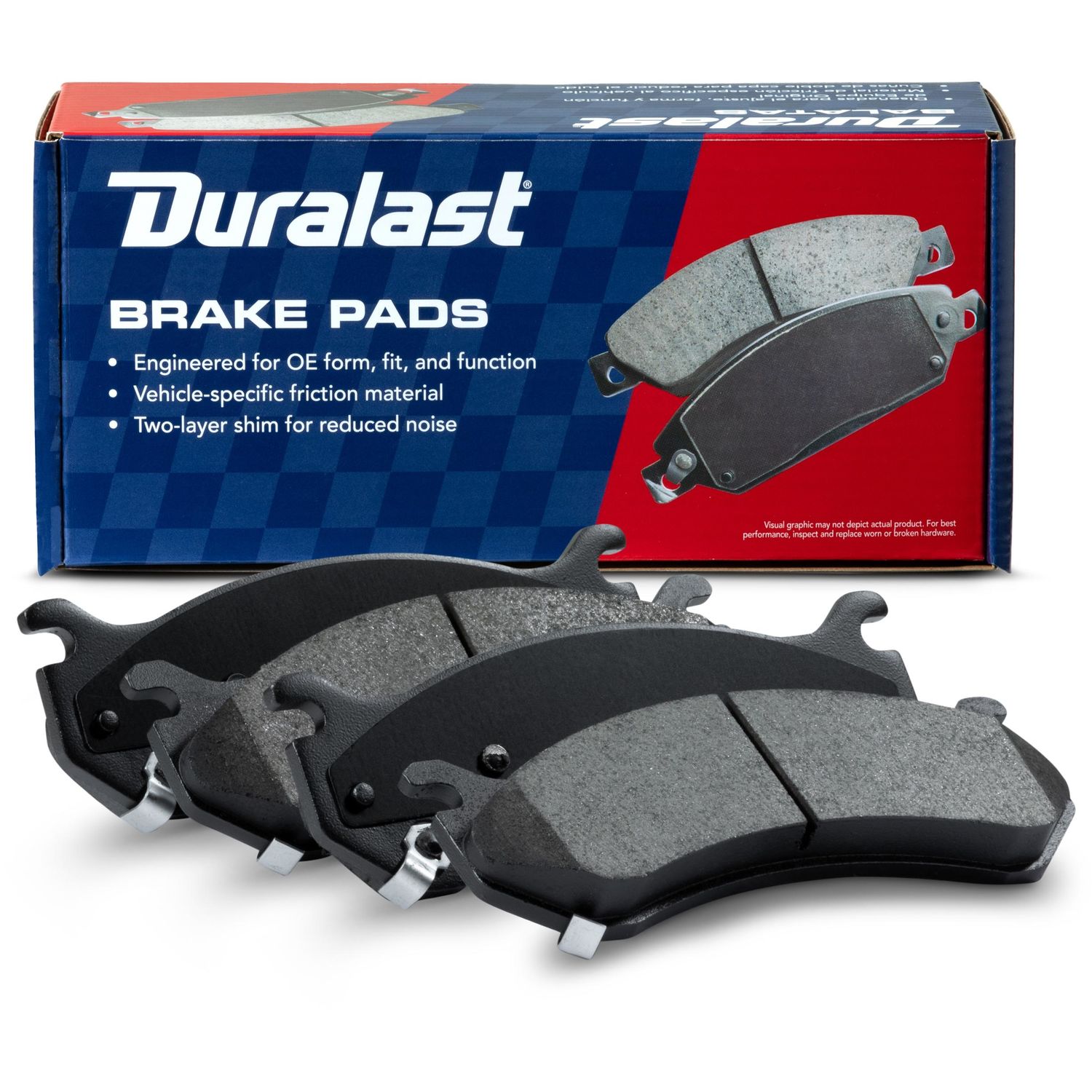 Duralast Ceramic Brake Pads MKD785 | AutoZone