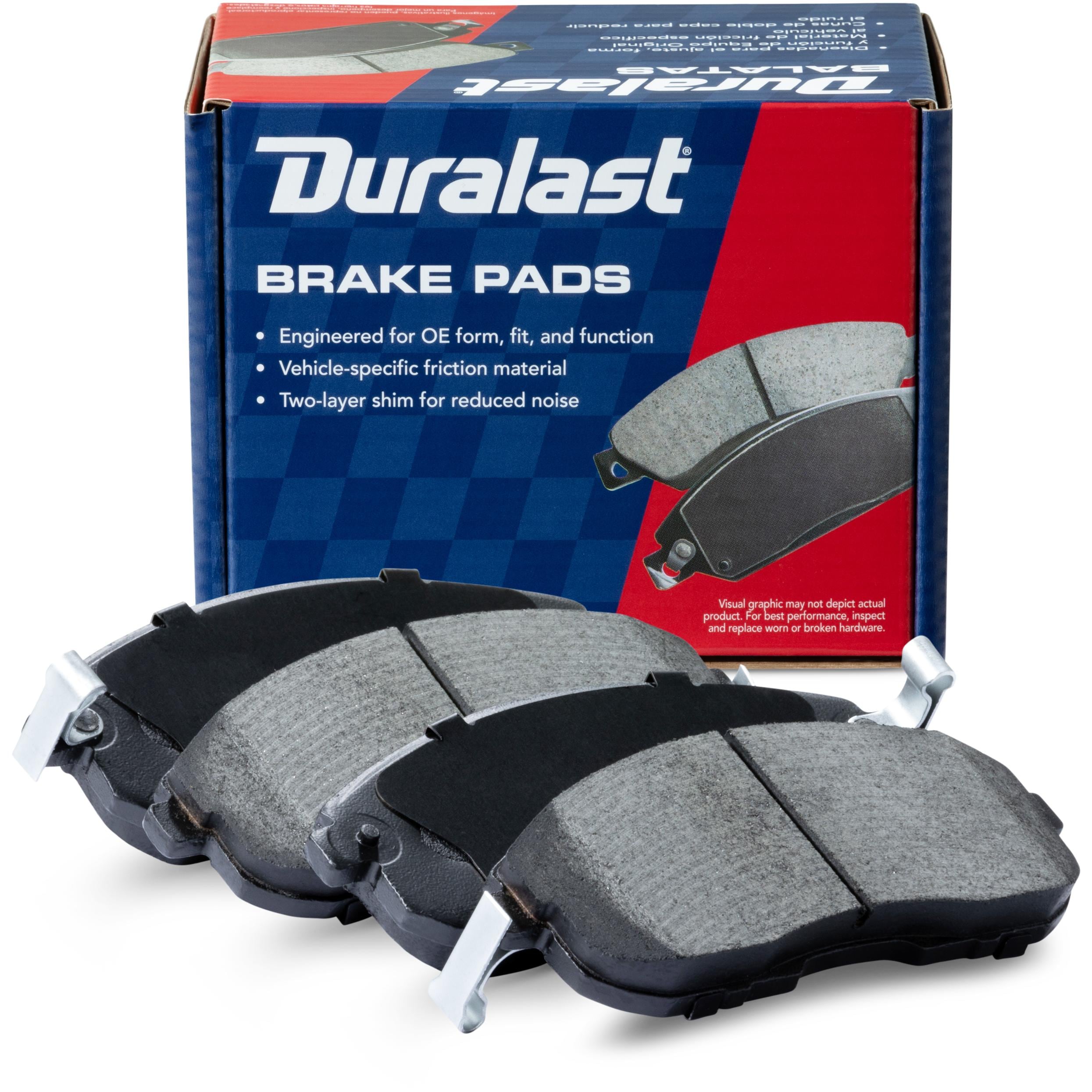 Duralast Ceramic Brake Pads MKD815A | AutoZone