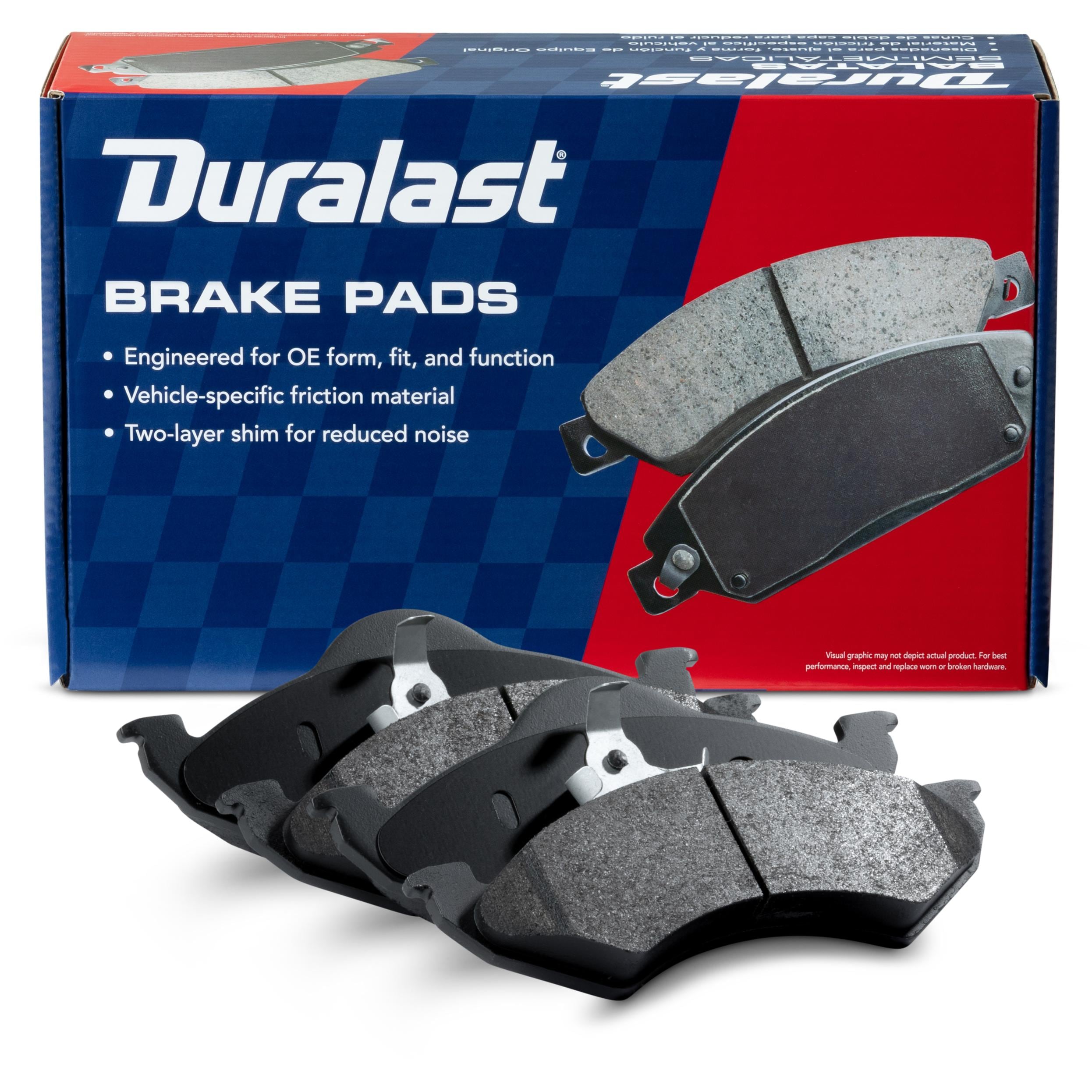 Duralast Semi-Metallic Brake Pads MKD820 | AutoZone