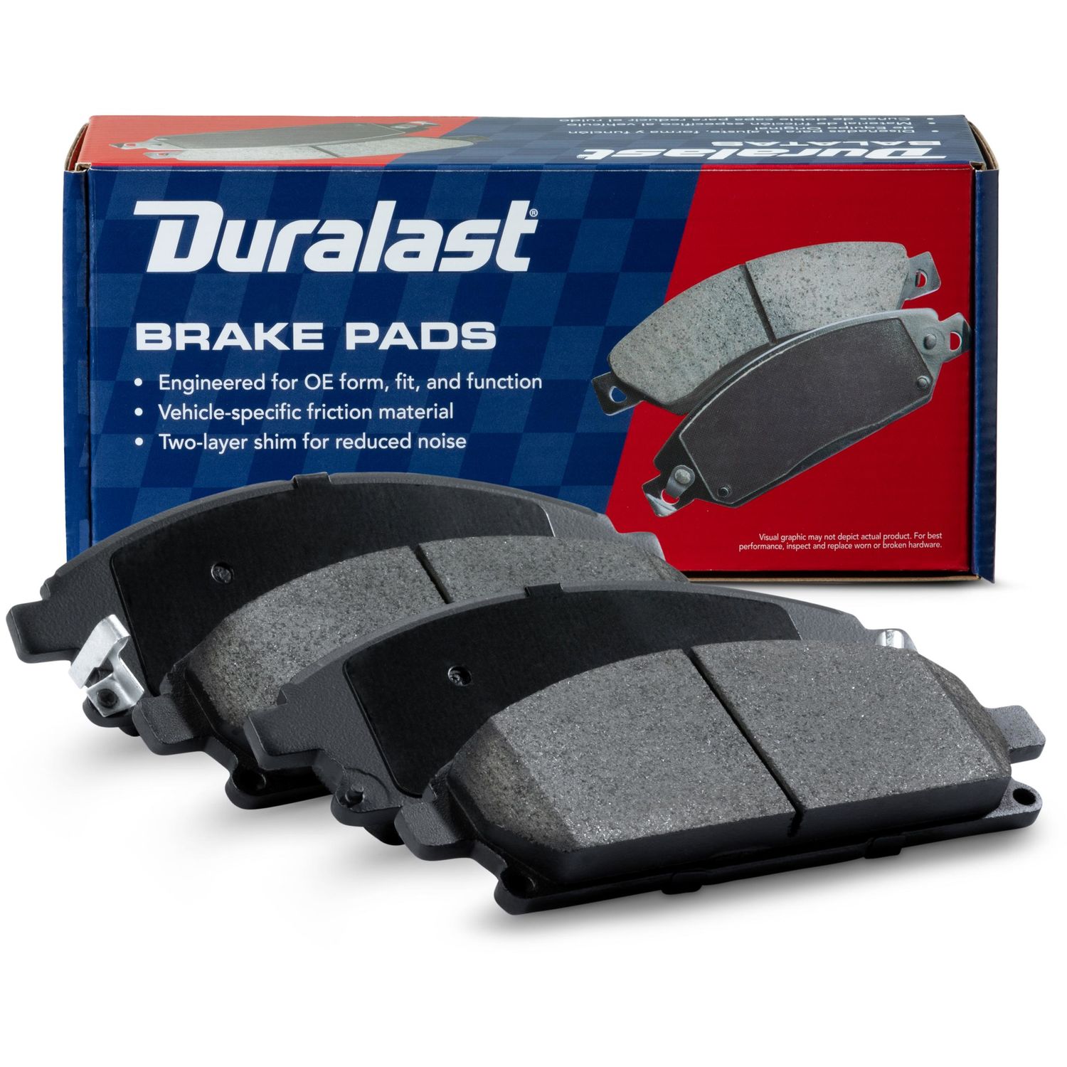 Duralast Ceramic Brake Pads MKD855 | AutoZone