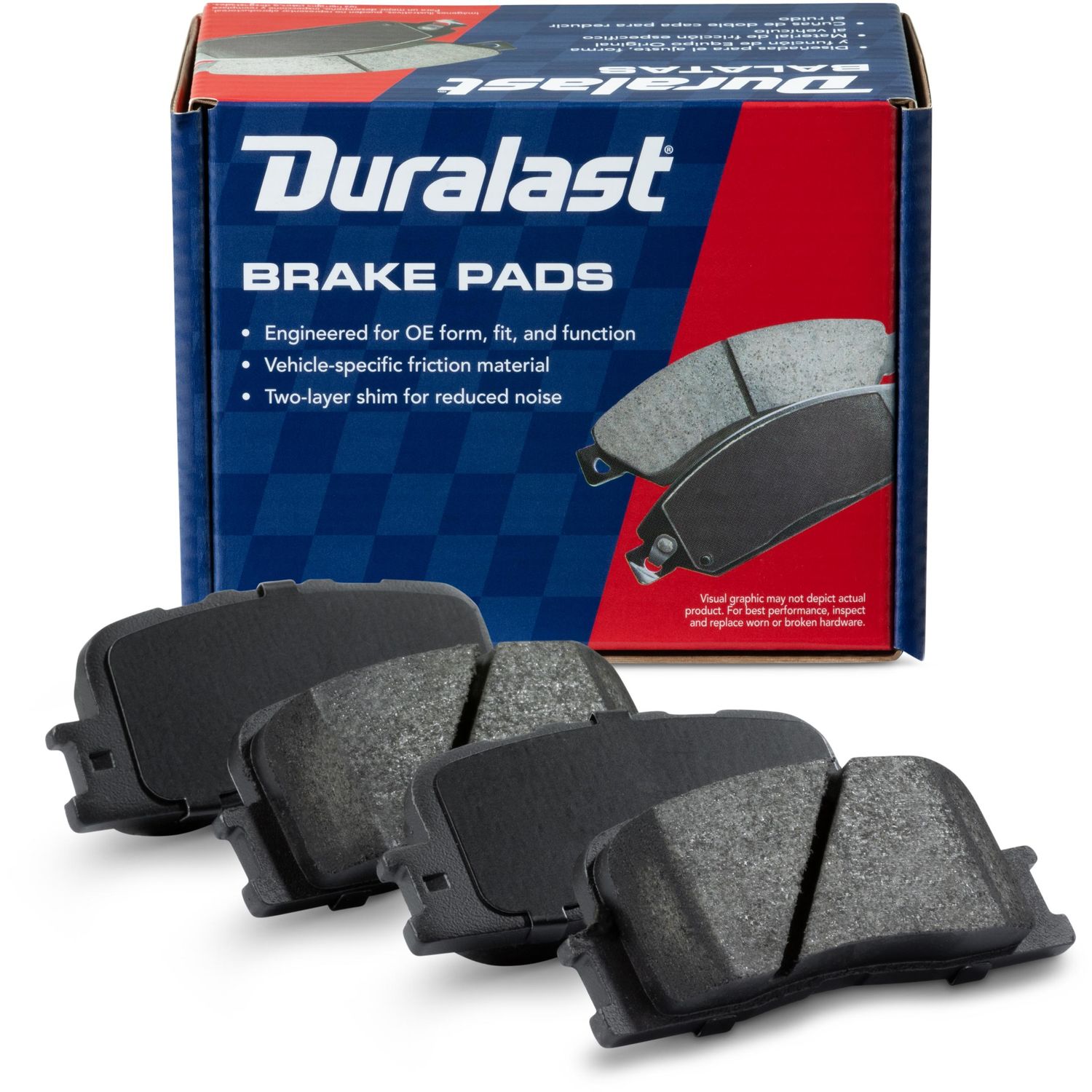 Duralast Ceramic Brake Pads MKD885 | AutoZone