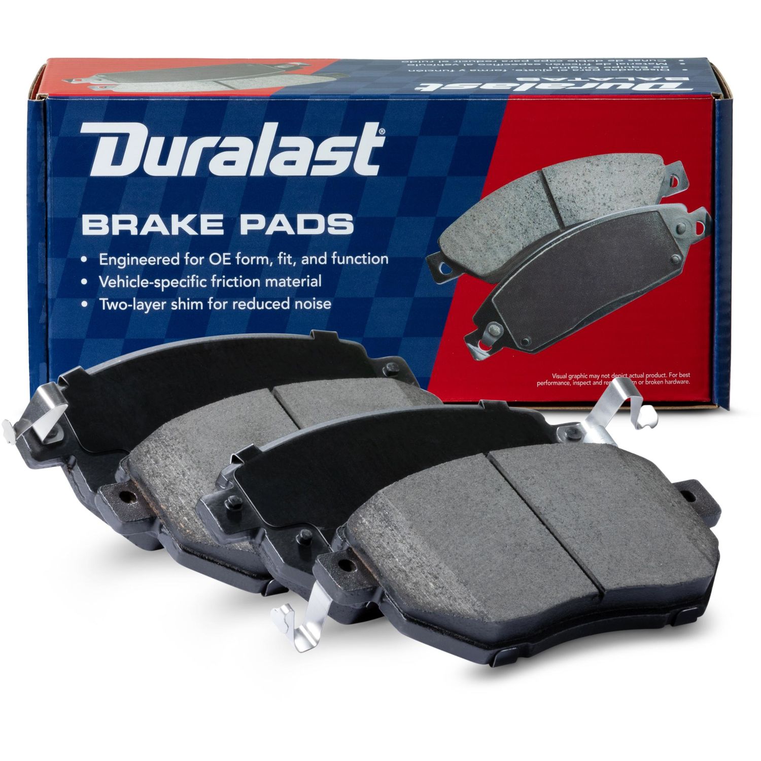 Duralast Ceramic Brake Pads MKD969 | AutoZone