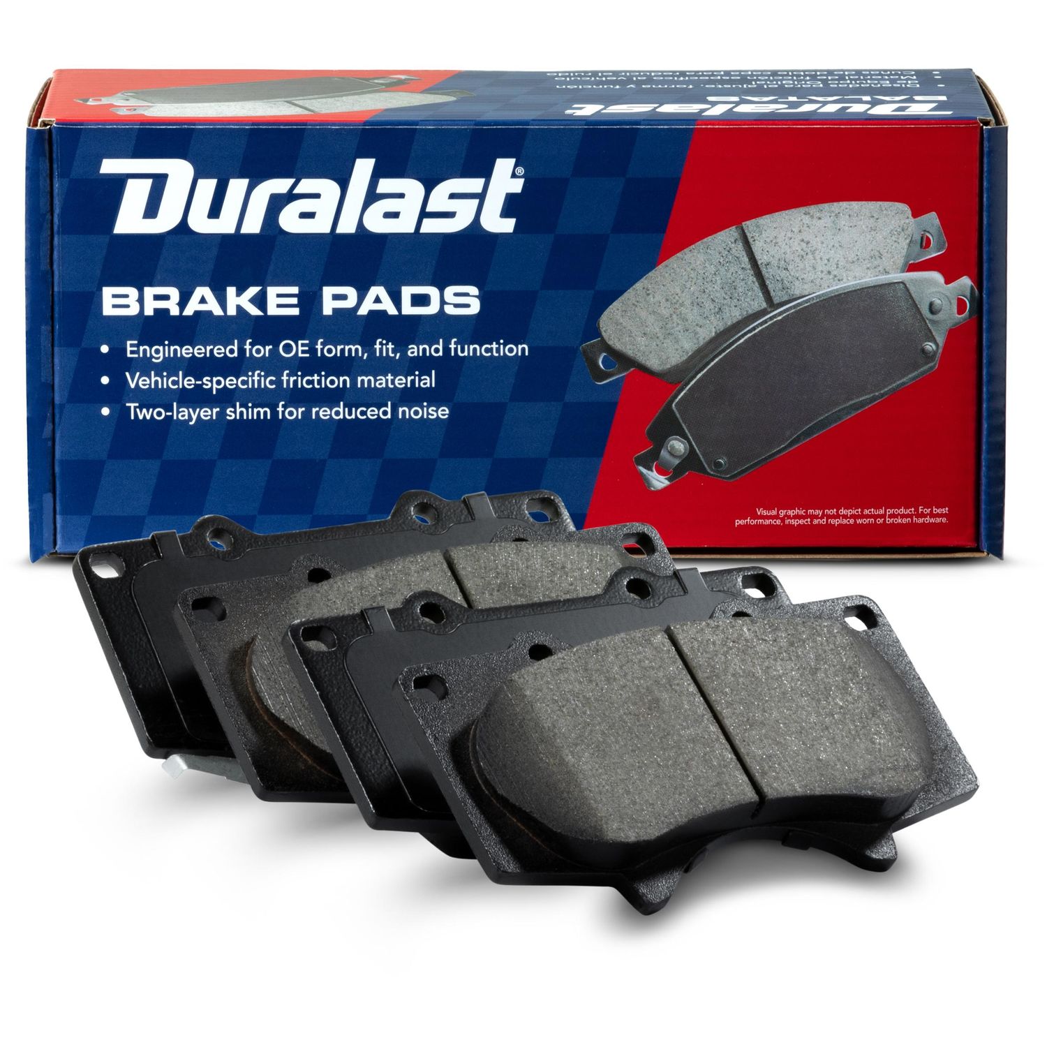 Duralast Ceramic Brake Pads MKD976 | AutoZone