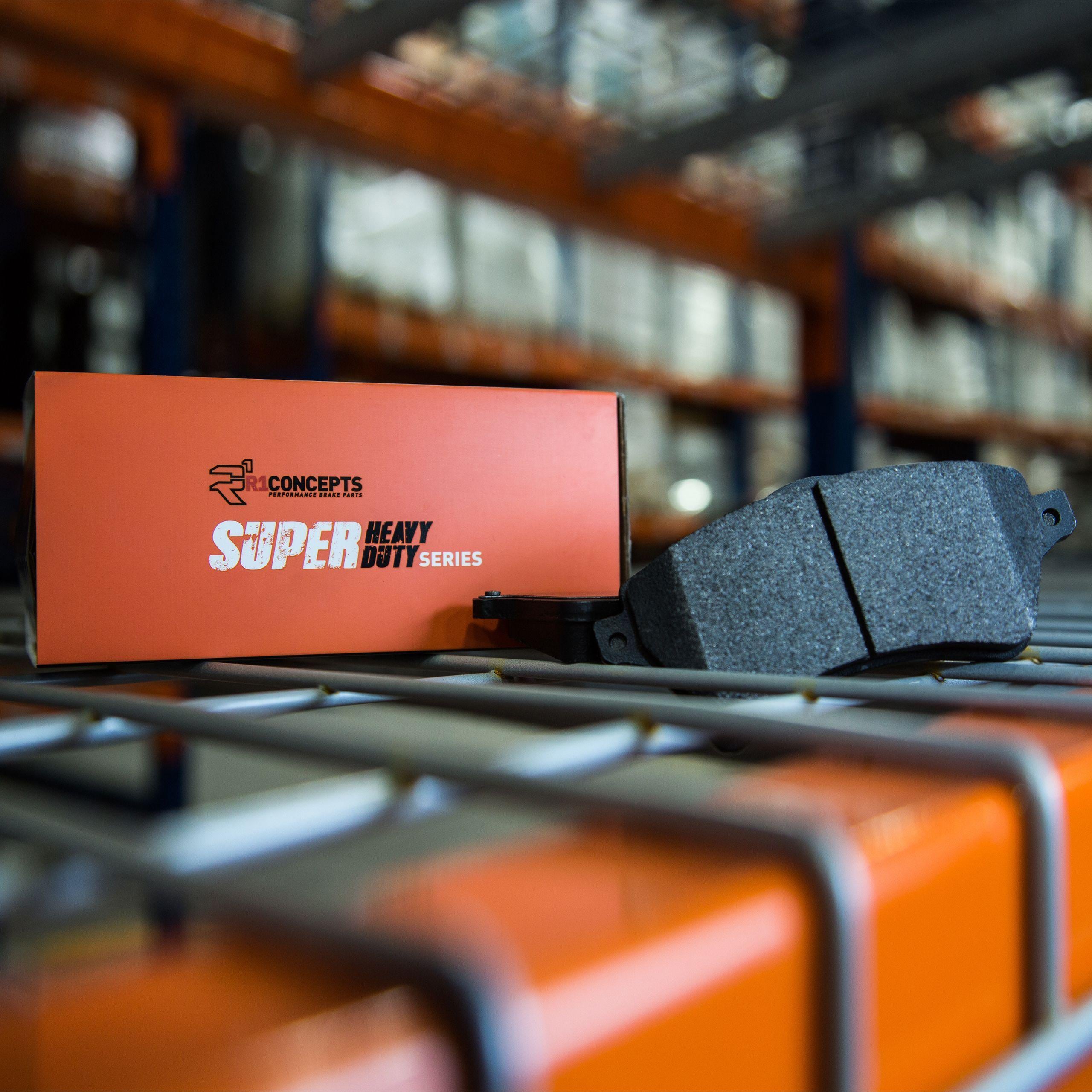 R1 Super Heavy Duty Series Semi-Metallic Performance Brake Pads 2214-0499-00