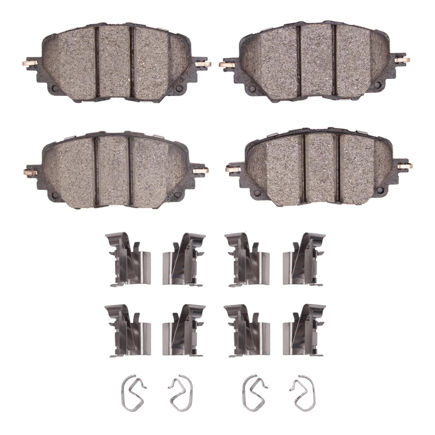 R1 Ceramic Series Premium Brake Pads and Hardware Kit 2310-1903-01