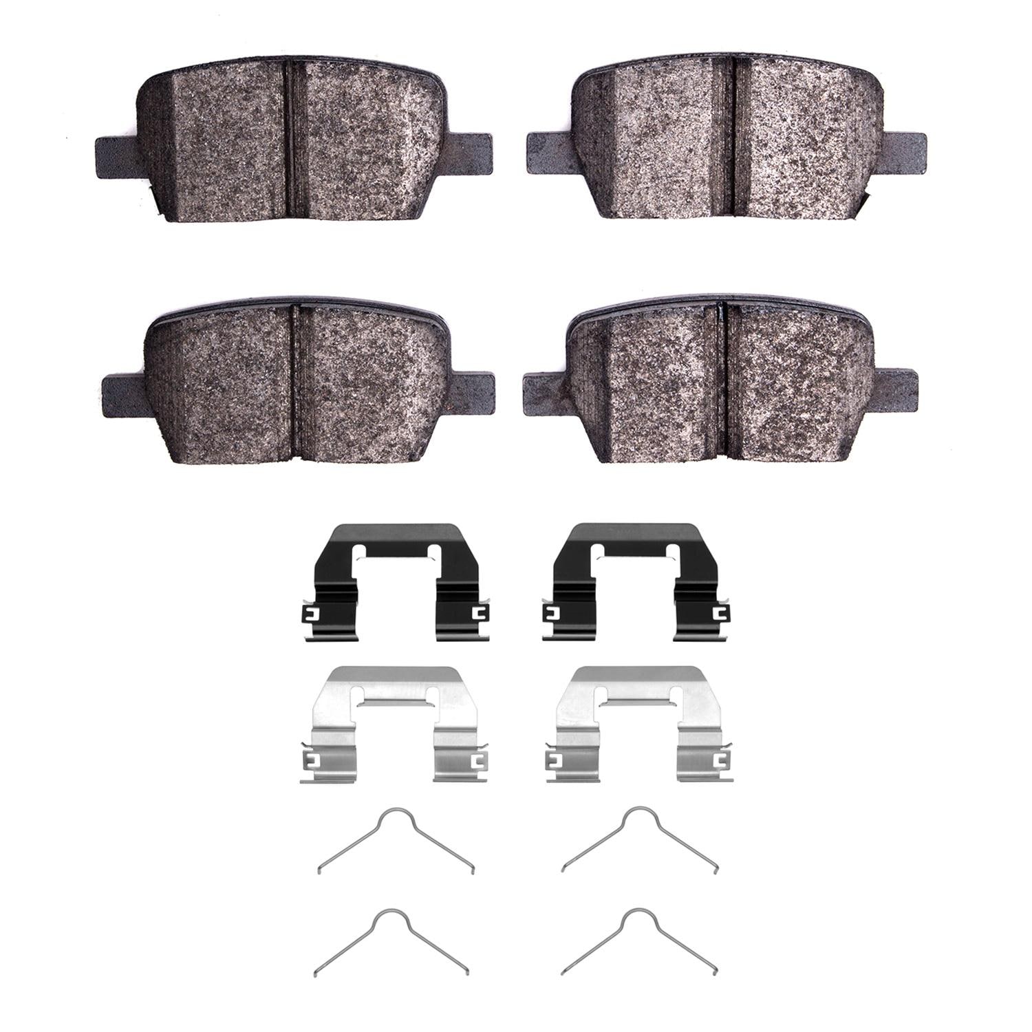 R1 Ceramic Series Premium Brake Pads and Hardware Kit 2310-1914-01 for BMW M235i xDrive