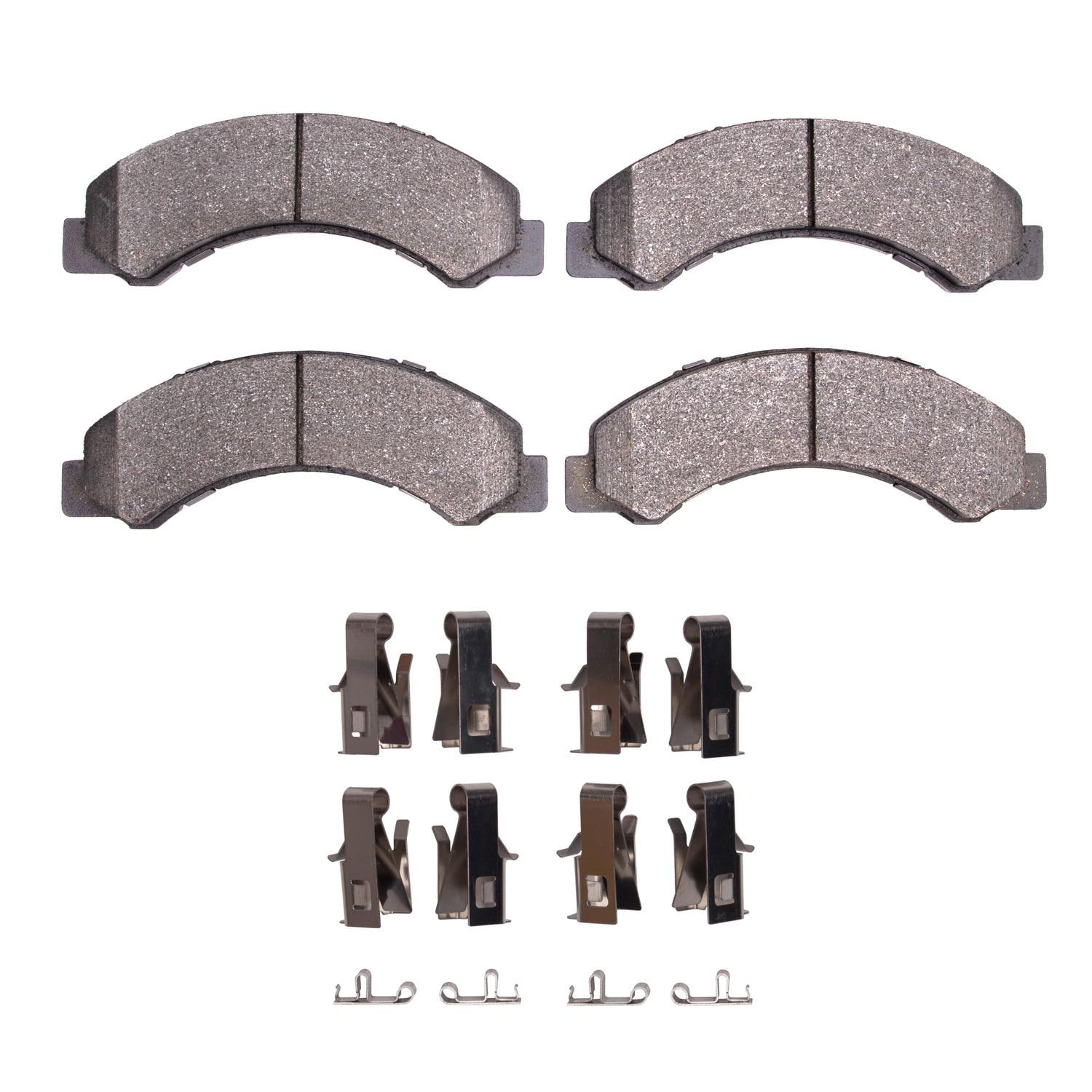R1 Semi-Metallic Series Brake Pads and Hardware Kit 2311-0825-01