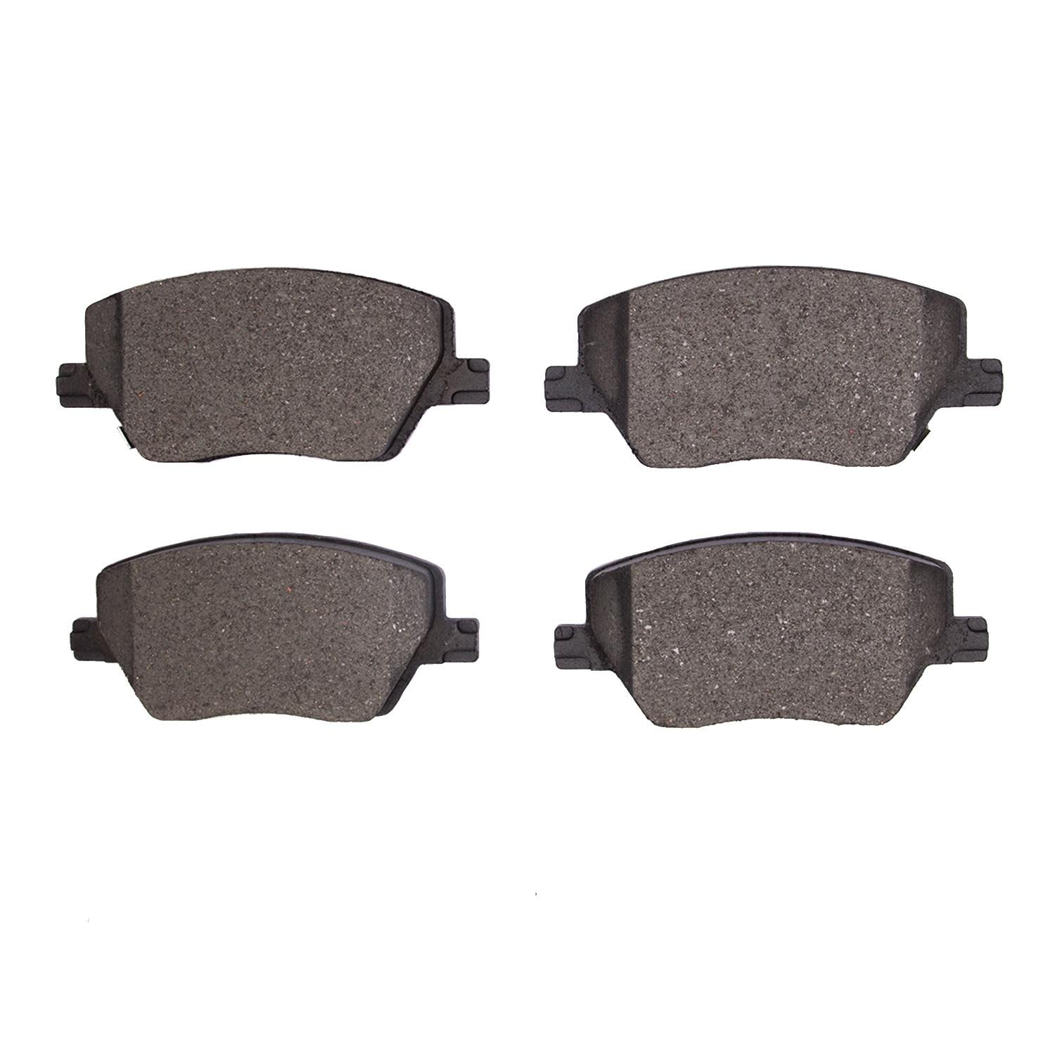 R1 Concepts Semi-Metallic Series Performance Disc Brake Pad Set 2311-2066-00 for Dodge D400