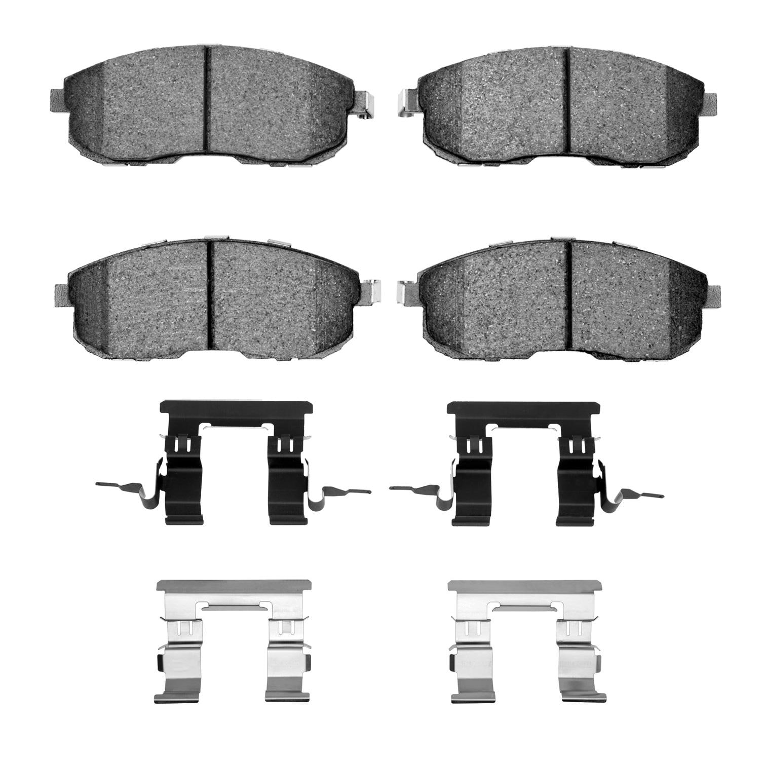 R1 Optimum OEp Series Ceramic Brake Pads and Hardware Kit 2551-0815-01
