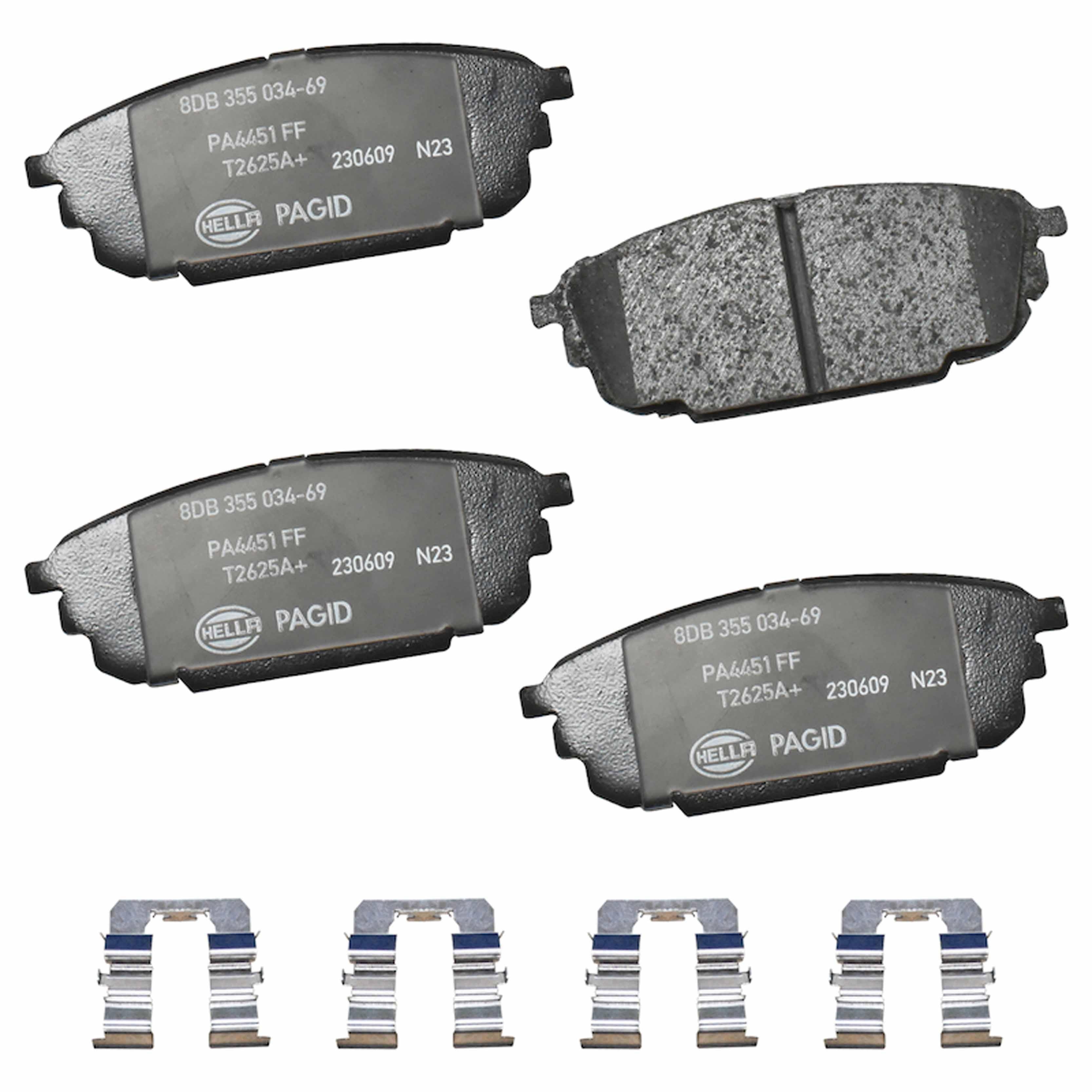 HELLA Ceramic Brake Pads 355034521 | AutoZone