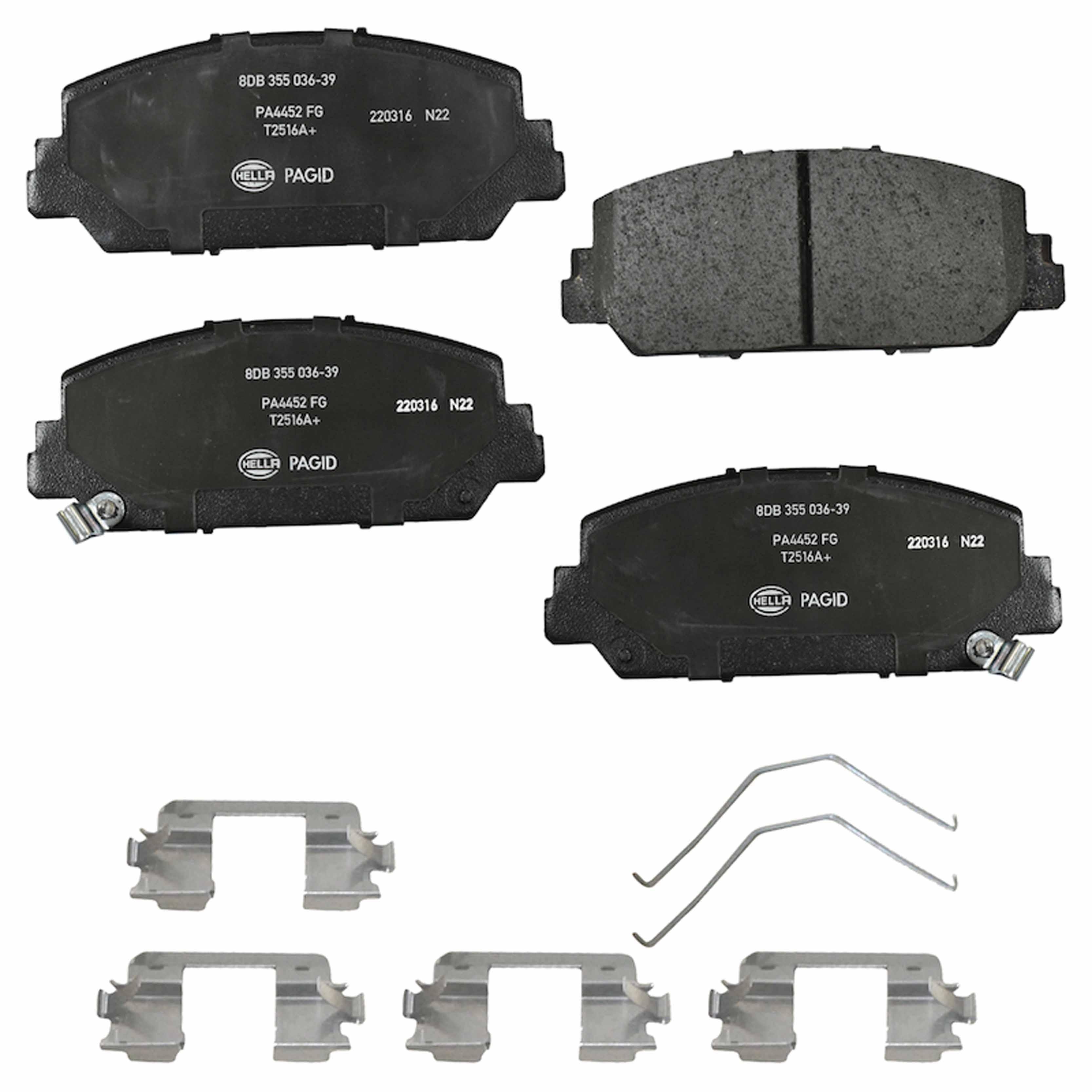 HELLA Ceramic Brake Pads 355036391 | AutoZone