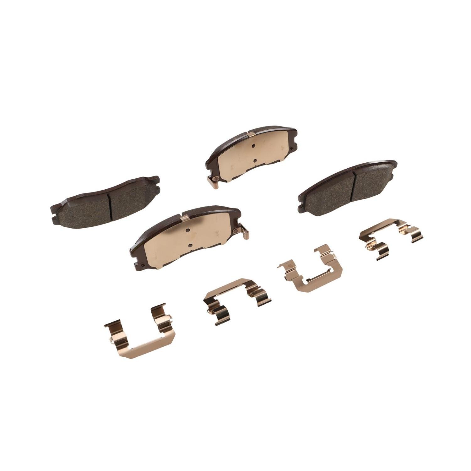 GM Genuine Parts Semi-Metallic OEM Brake Pads 22850989 | AutoZone
