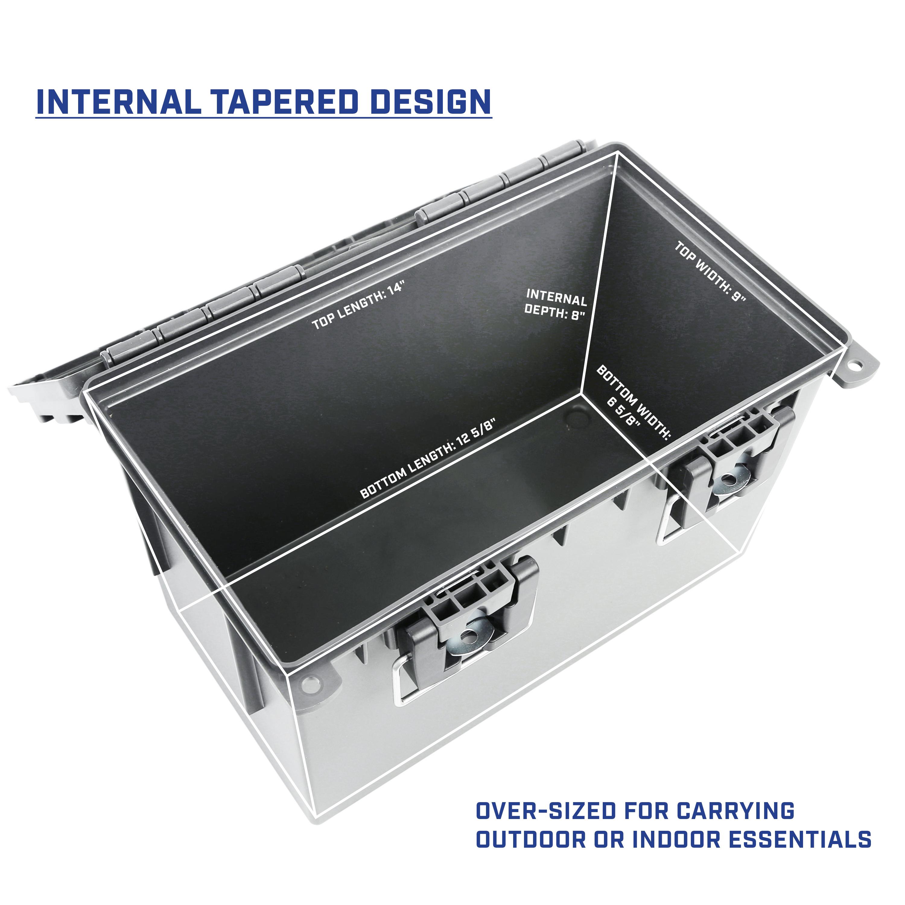 OEM Tools Sheffield XL Gray Field Box 4 Pack | AutoZone
