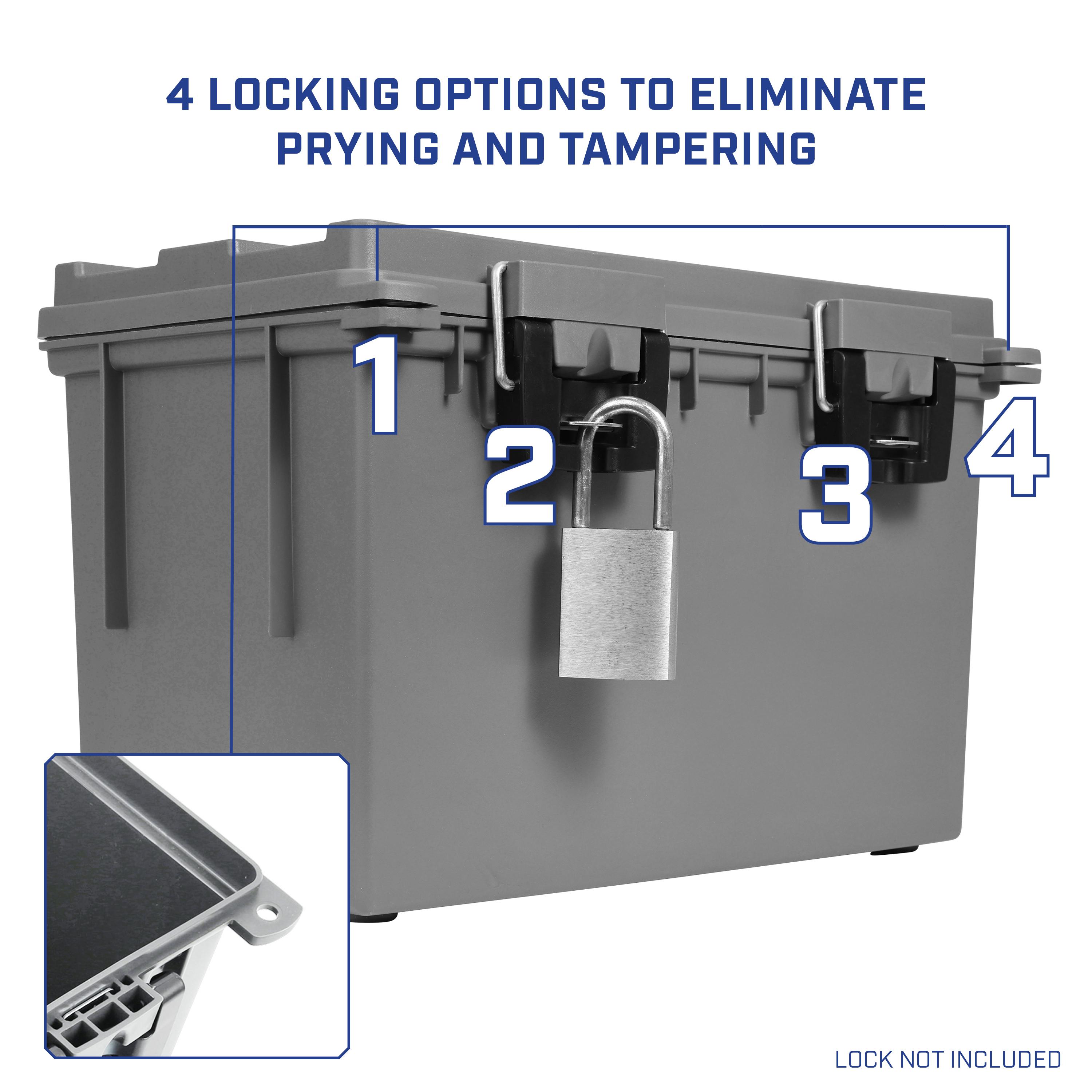 OEM Tools Sheffield XL Gray Field Box 4 Pack | AutoZone